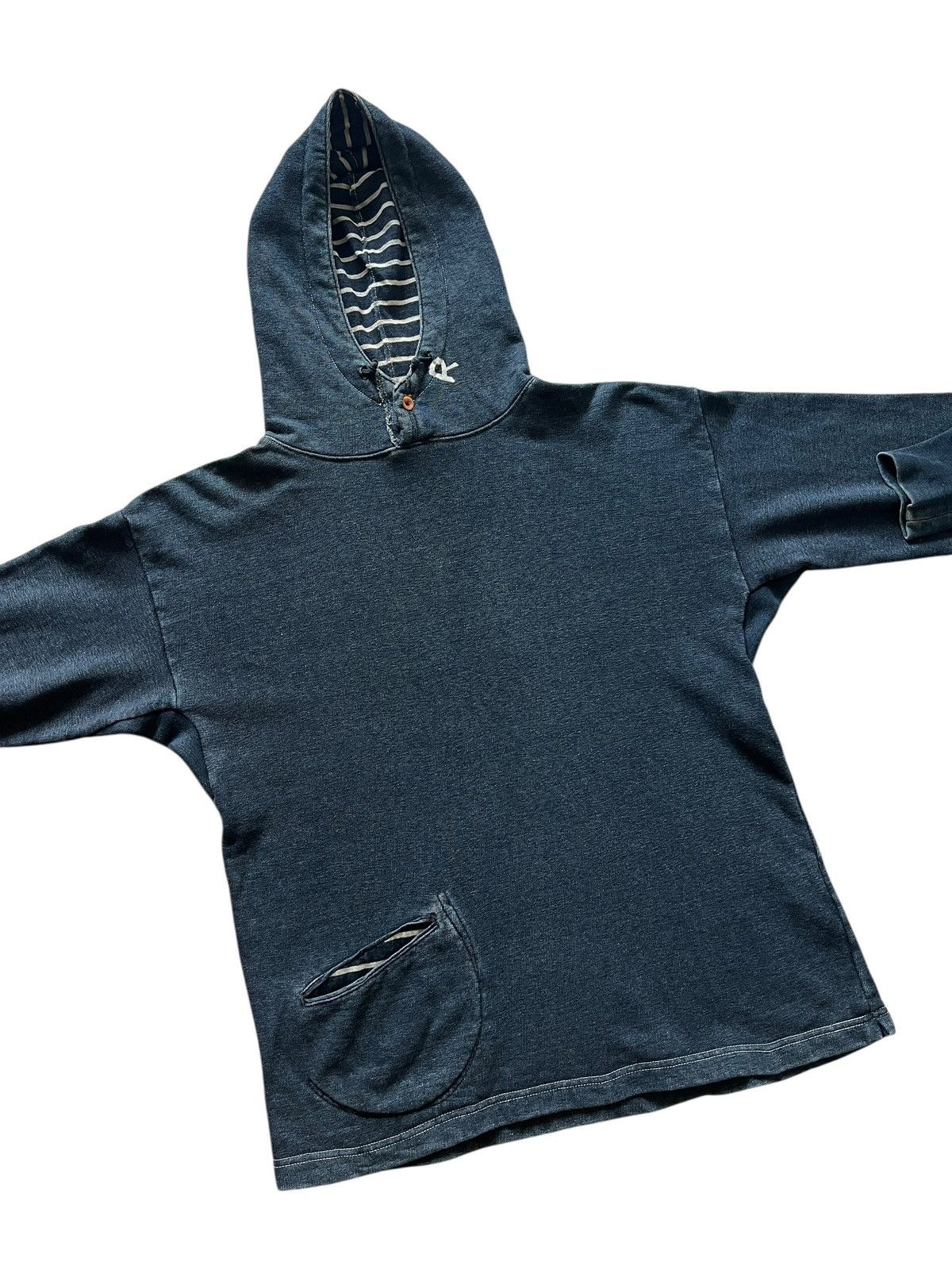 Kapital Vintage 45rpm Indigo Pullover Hoodie Kapital Size US M / EU 48-50 / 2 - 4 Thumbnail