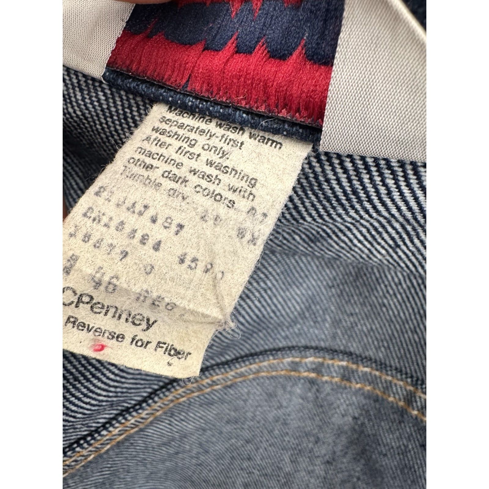 Vintage VINTAGE Big Mac Denim Trucker Jacket Mens 46 R M / L Blue Cotton Blend 46 Jacket Mens XL? Size US S / EU 44-46 / 1 - 6 Thumbnail