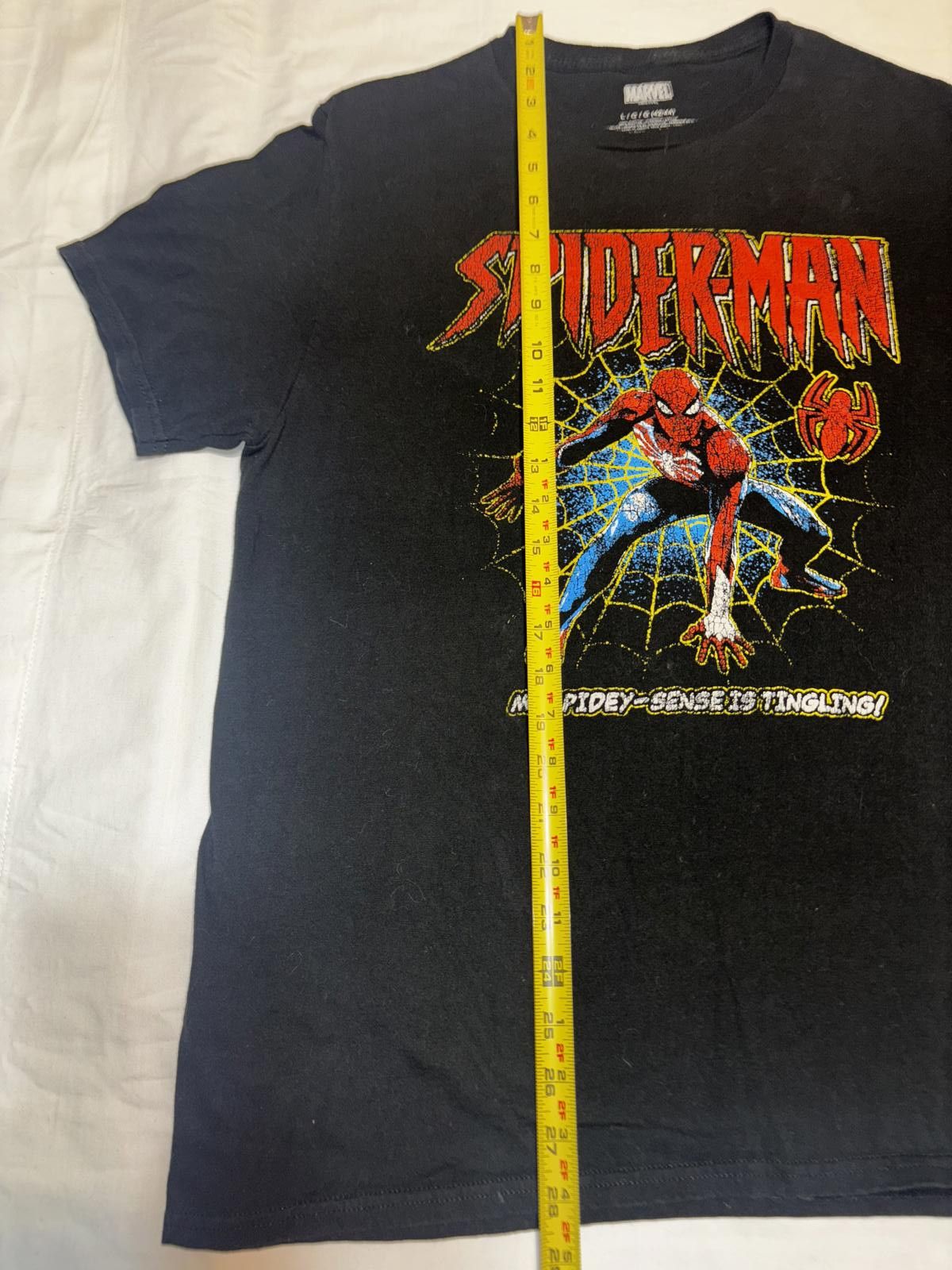 Marvel Comics Vintage Spider-Man Graphic Tee - Marvel T-Shirt Size US L / EU 52-54 / 3 - 7 Thumbnail