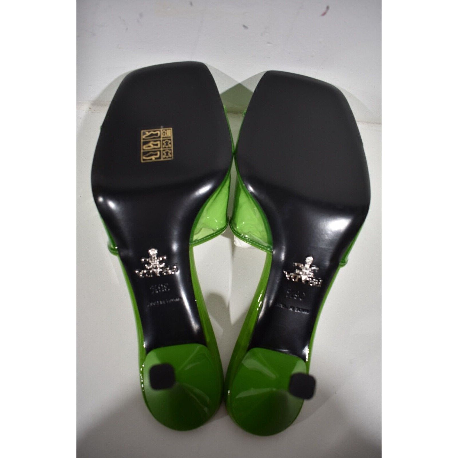 Prada Plexiglas PVC Leather Backless Sandal Mule Heel Pump 36.5 Size US 6.5 / IT 36.5 - 12 Thumbnail