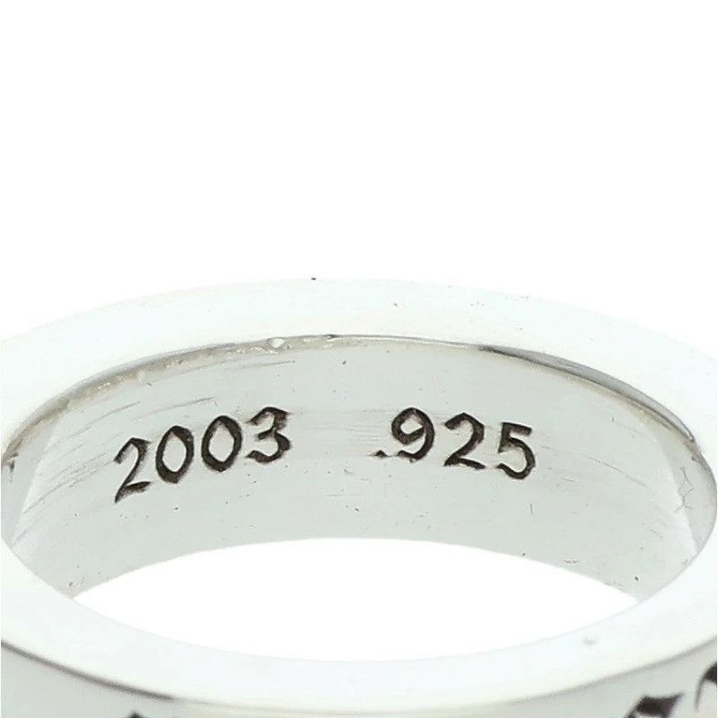 Chrome Hearts 6 CHROME HEARTS SPACER FOREVER 6mm silver ring Size ONE SIZE - 4 Thumbnail