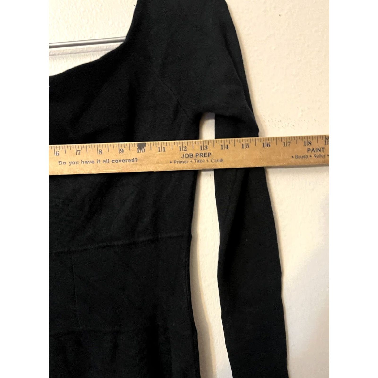 Abercrombie & Fitch Abercrombie Off The Shoulder Corset Mini Dress Black MT Tall Medium Dress Womens MT Corset Off Shoulder Mini Black Abercrombie & Fitch Cotton? Size M / US 6-8 / IT 42-44 - 4 Thumbnail