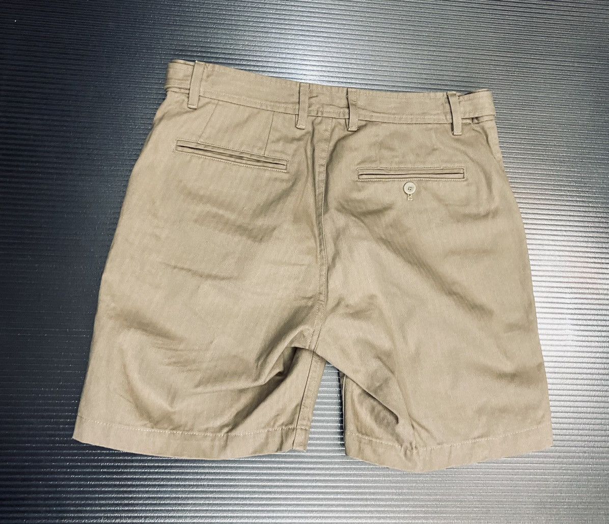 Corridor Corridor NY 🇺🇸 brown herringbone camp shorts made in USA 30 Size US 30 / EU 46 - 7 Thumbnail