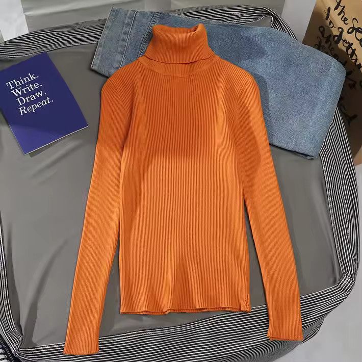 Other Women Fall Turtleneck Pullovers Cashmere Soft Sweaters New Size ONE SIZE - 3 Thumbnail