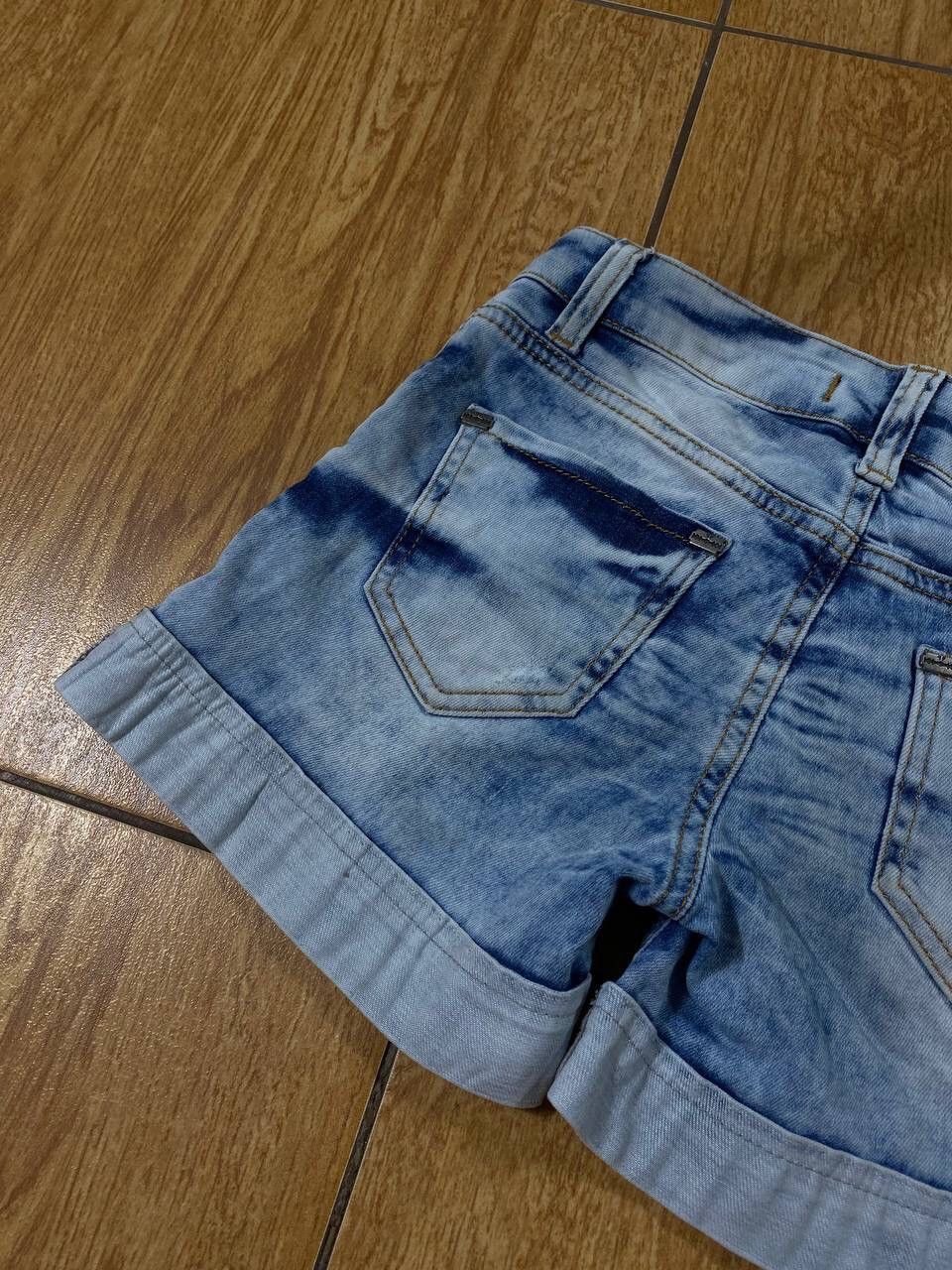 Philipp Plein Philipp Plein Skull Logo Denim Shorts Size US 26 / EU 42 - 7 Thumbnail