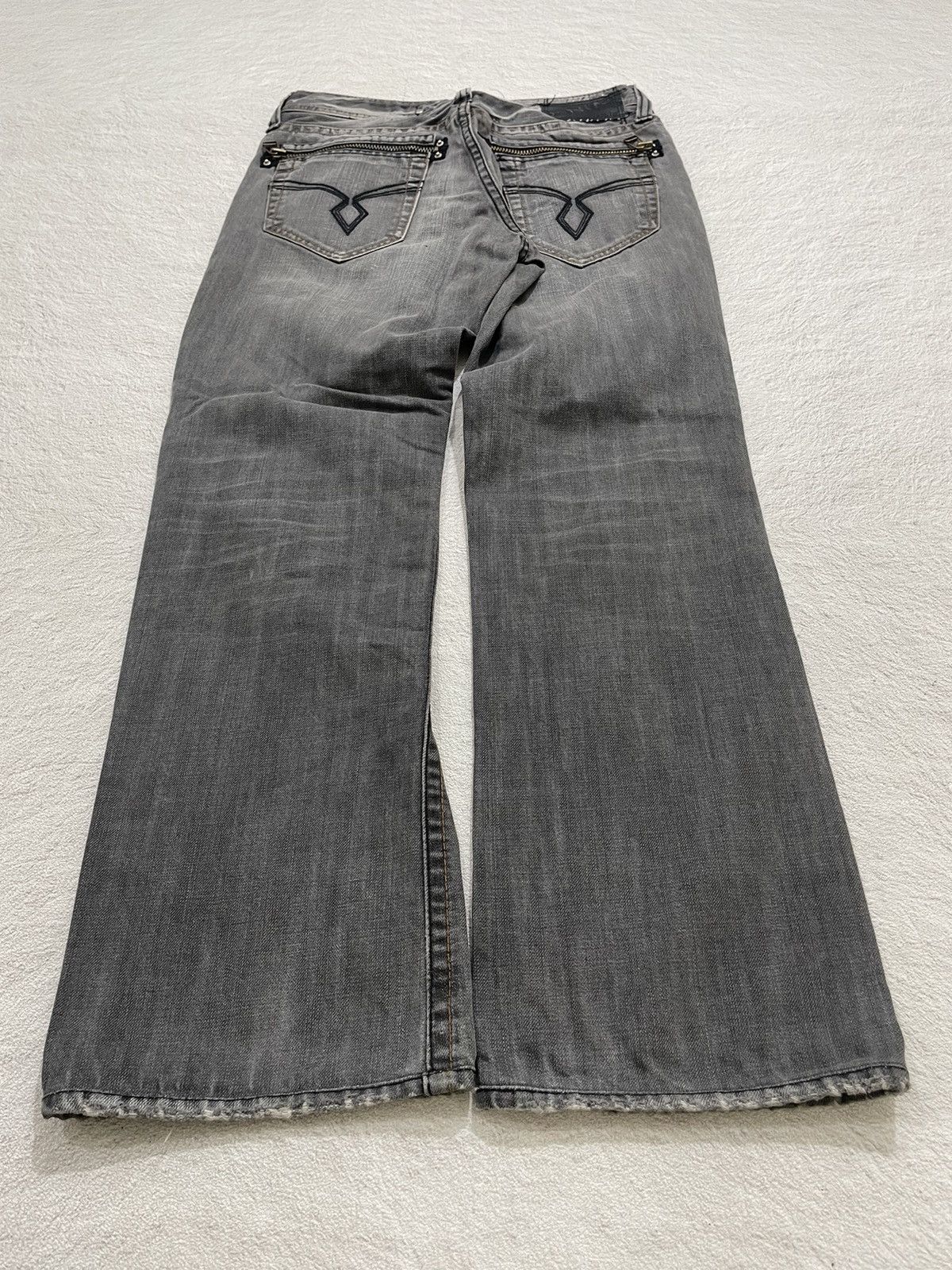 Japanese Brand 2000s TBJ Semantic Denim Y2K Stonewash Size US 27 - 5 Thumbnail