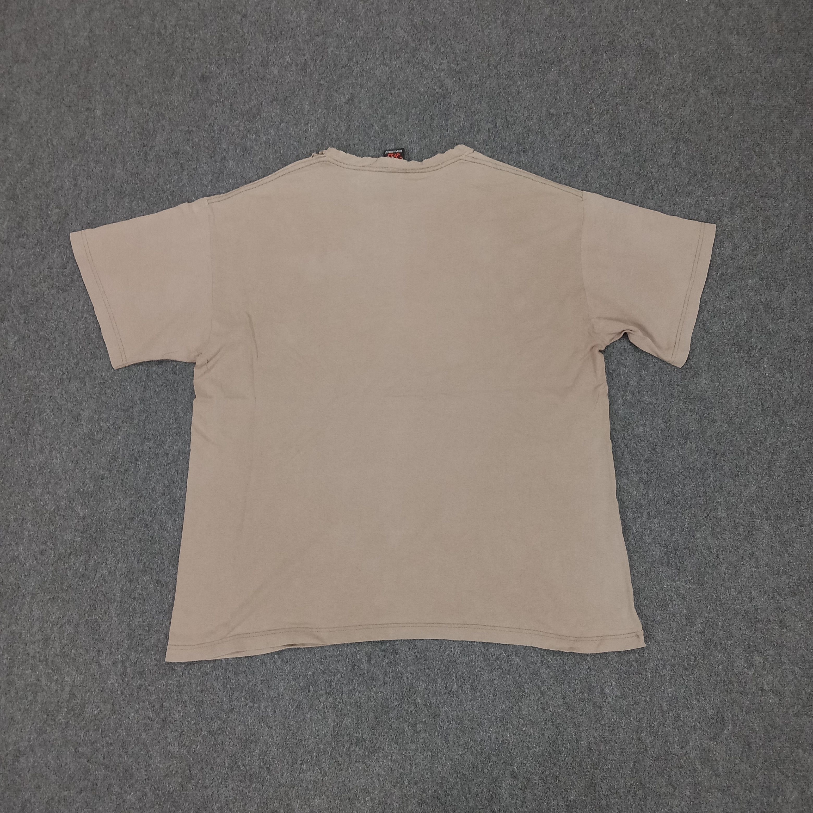 Stussy × Vintage Stussy Design Military Streetwear Style Tshirt Size US XL / EU 56 / 4 - 6 Thumbnail