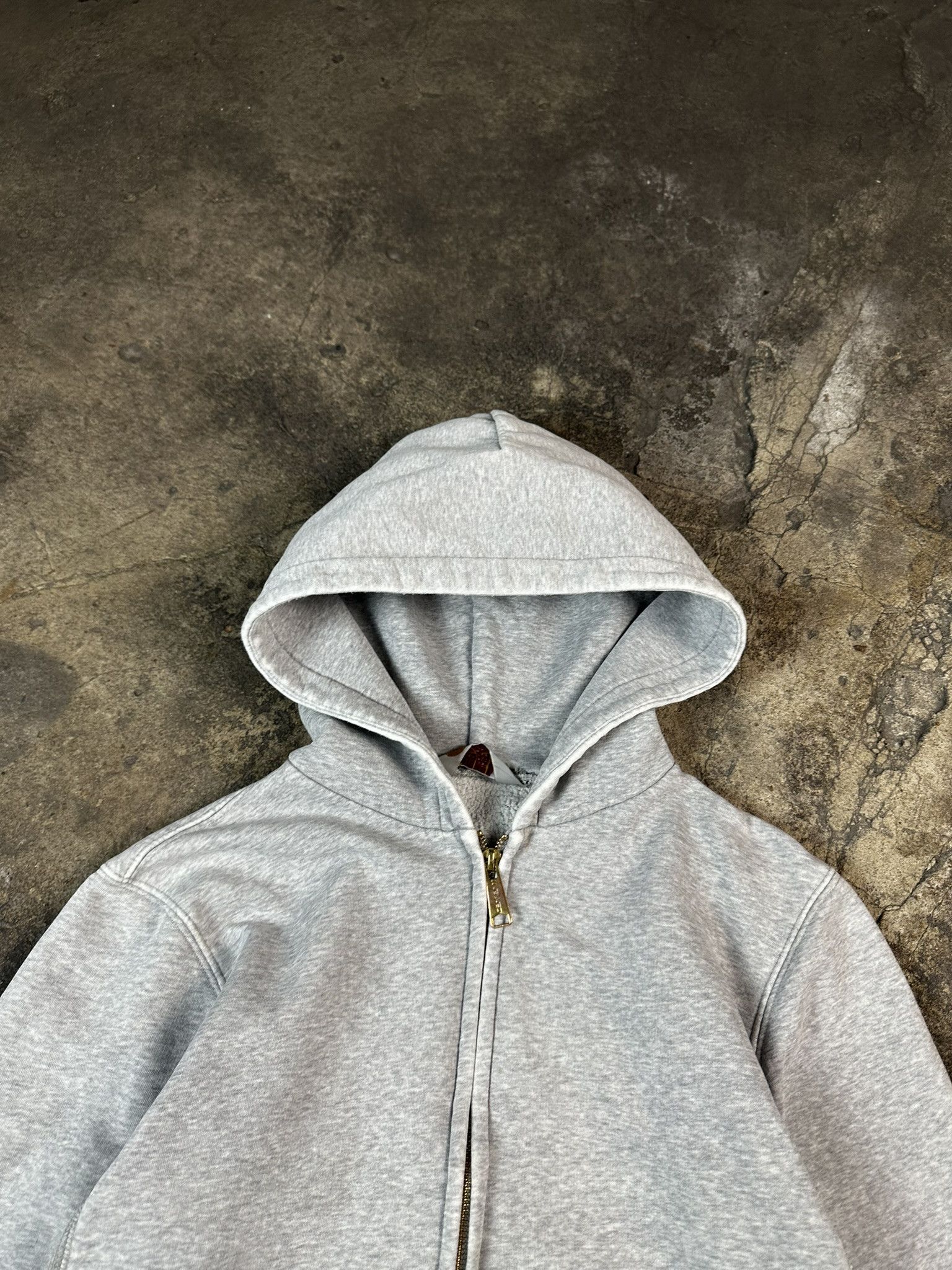Carhartt 00s Carhartt Trashed Distressed Workwear Zip Hoodie Size US S / EU 44-46 / 1 - 4 Thumbnail