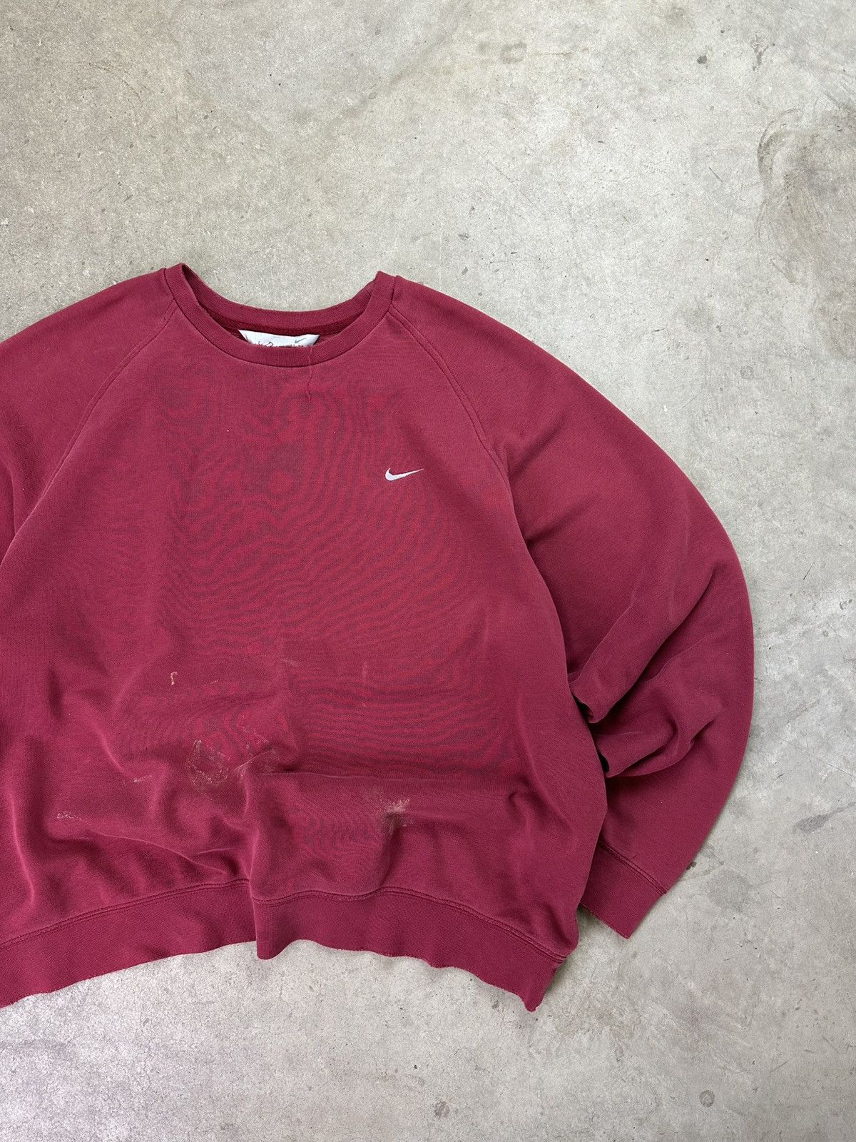 Vintage vintage nike swoosh paint splatter crewneck xl Size US XL / EU 56 / 4 - 2 Thumbnail