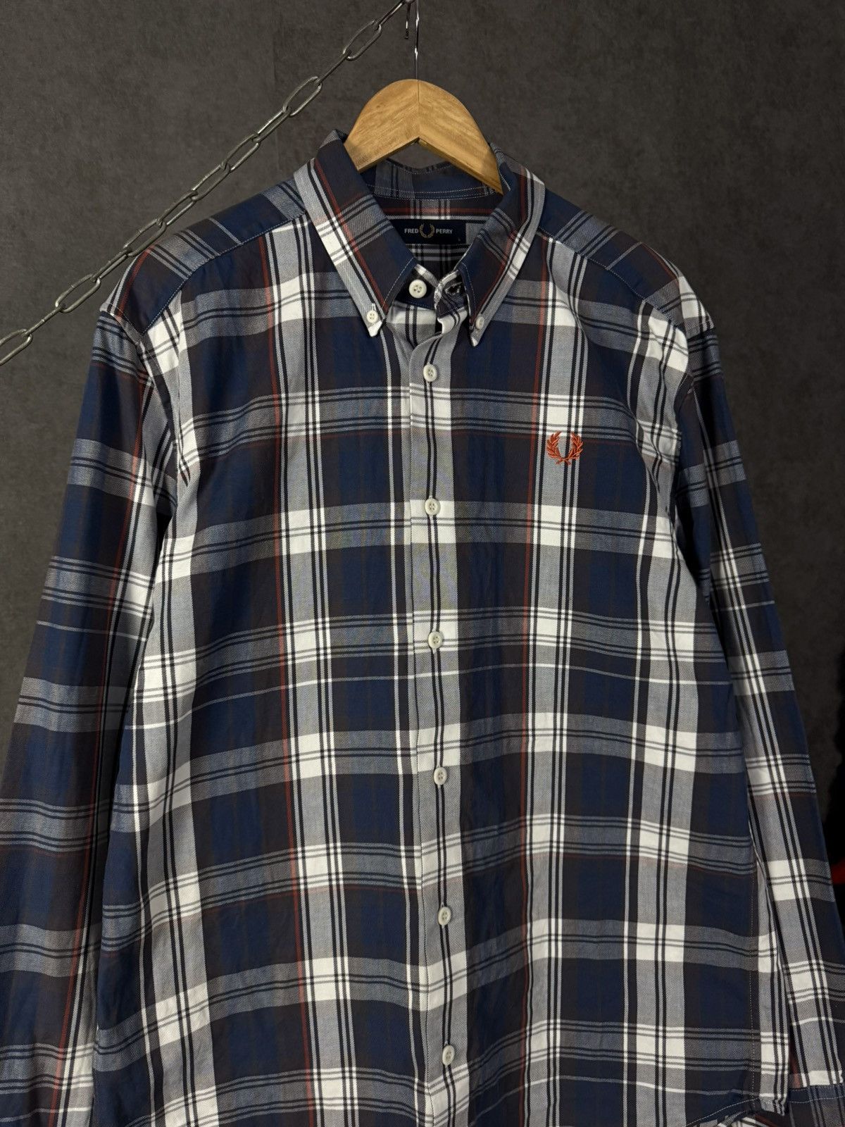 Fred Perry Fred Perry casual designer logo shirt Size US L / EU 52-54 / 3 - 3 Thumbnail