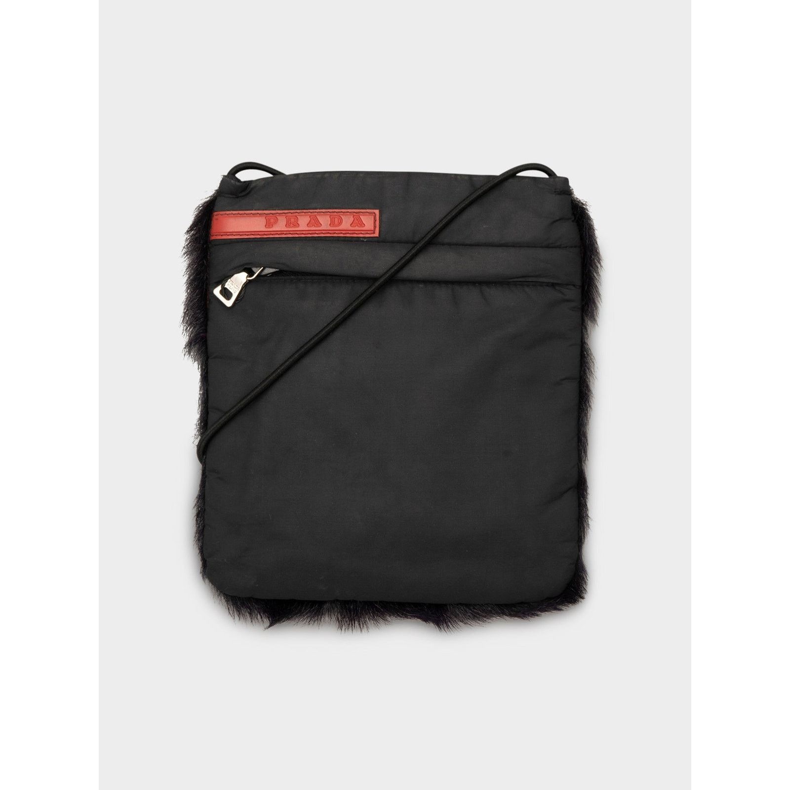 Prada Sport Purple Rabbit Fur Bag Size ONE SIZE - 1 Thumbnail