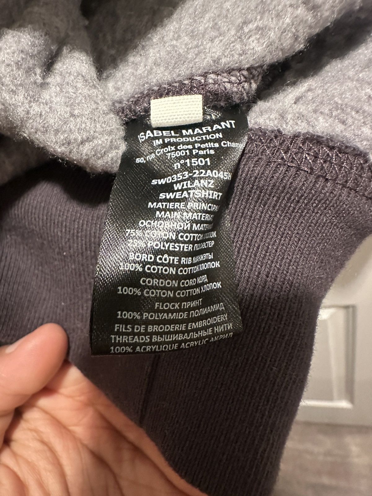 Isabel Marant Isabel Marant Hoodie Size US XL / EU 56 / 4 - 3 Thumbnail