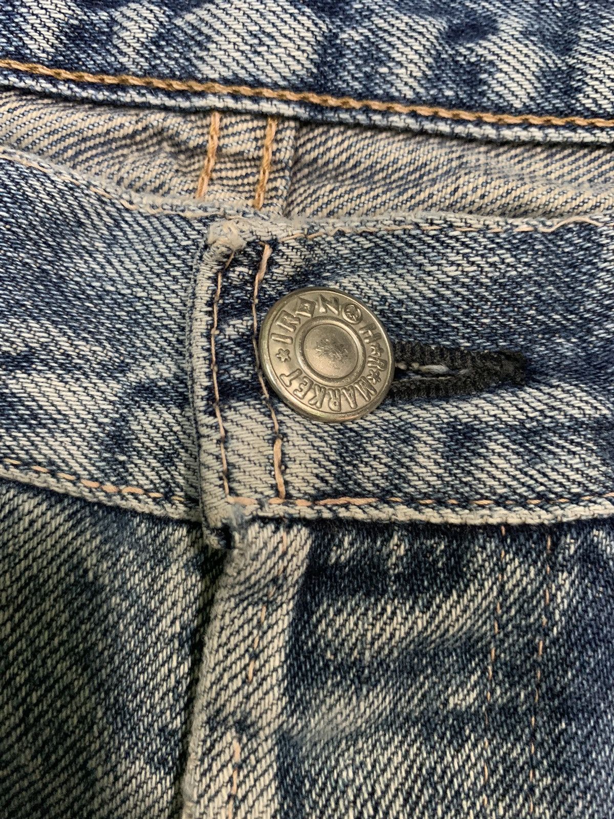 Kapital HR MARKET SELVEDGE BUTTON FLY JAPANESE DISTRESSED DENIM Size US 30 / EU 46 - 18 Thumbnail
