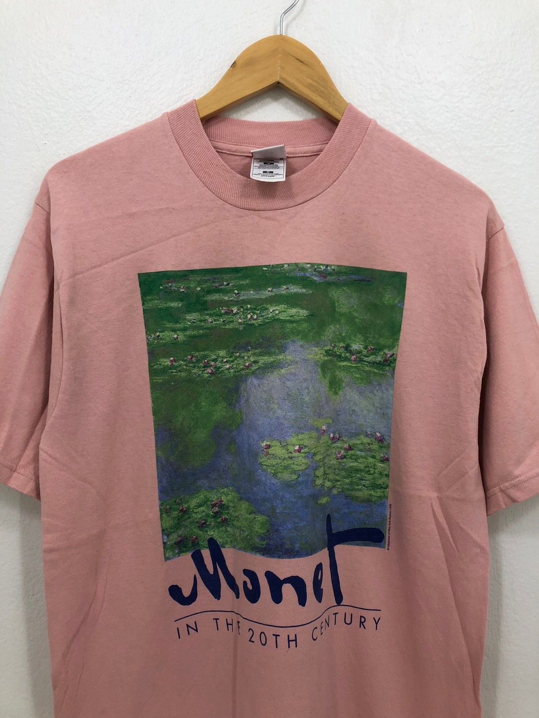 Vintage Vintage 1998's MONET Boston Museum of Arts Water Lllies BN Size US M / EU 48-50 / 2 - 1 Thumbnail