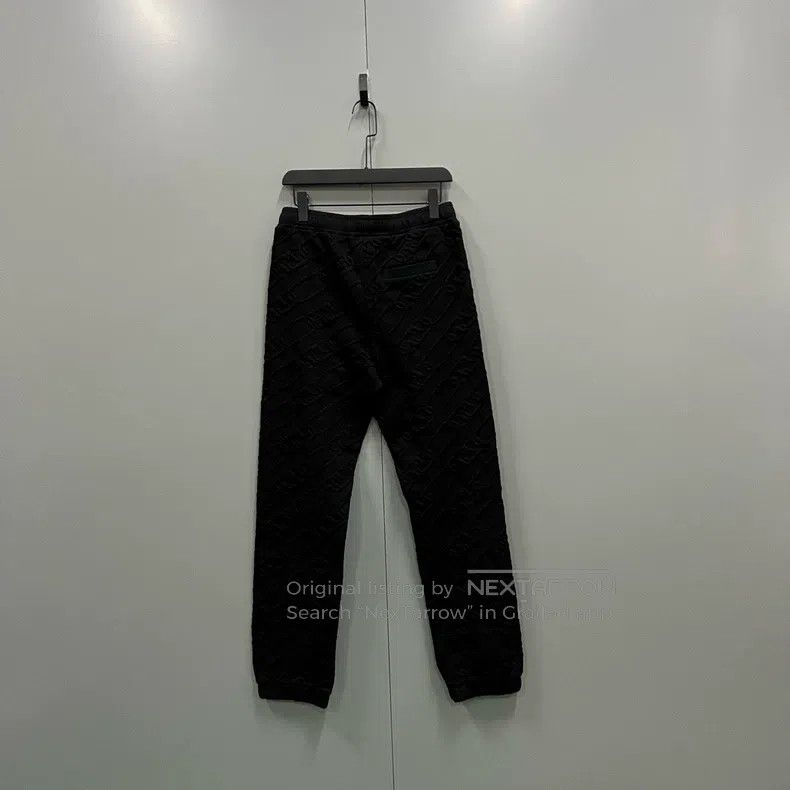 Fendi Fendi Black Lock Embossed Sweatpants Size US 30 / EU 46 - 2 Thumbnail