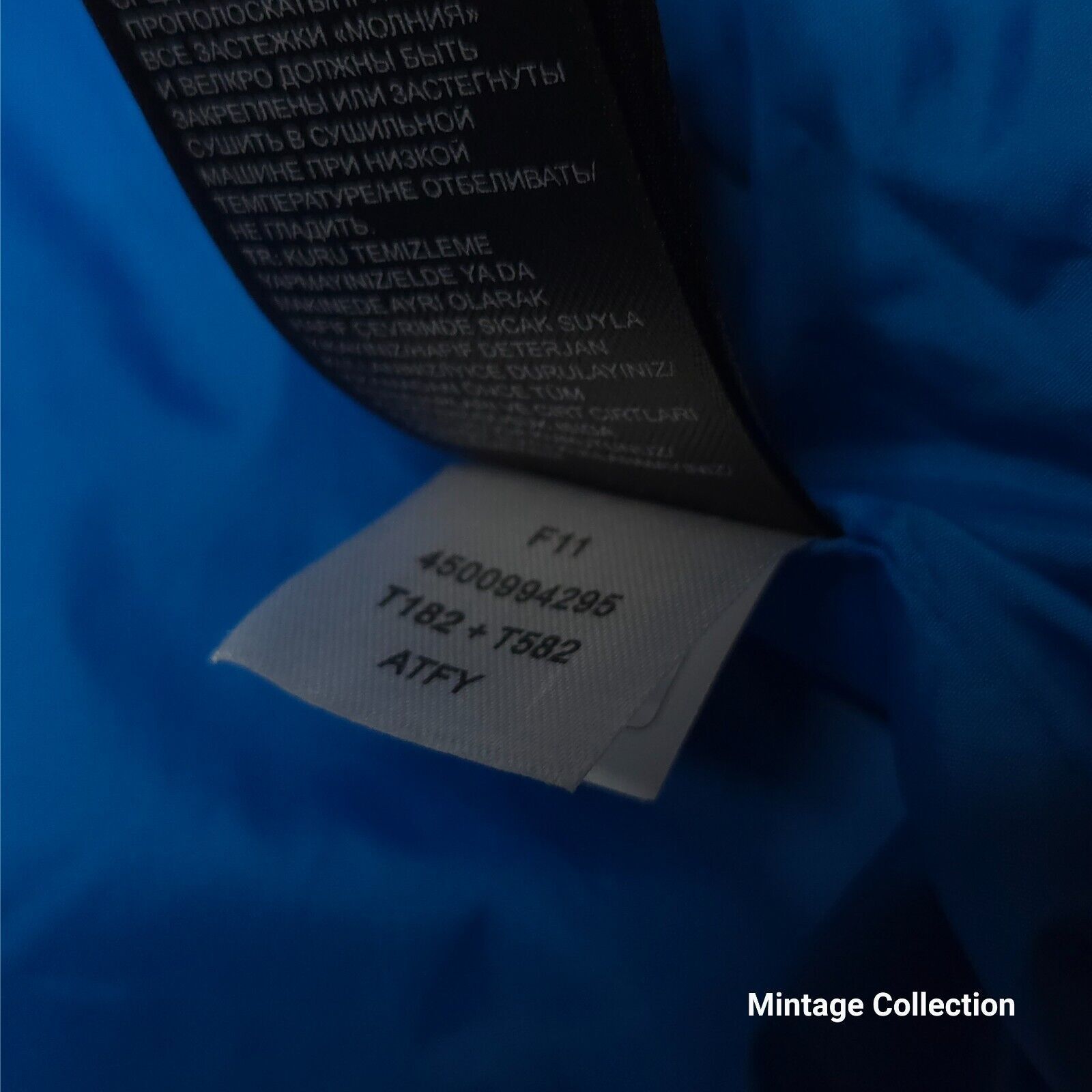 The North Face THE NORTH FACE BLUE FULL ZIP INSULATED PUFFER INNER JACKET L Size US L / EU 52-54 / 3 - 8 Thumbnail