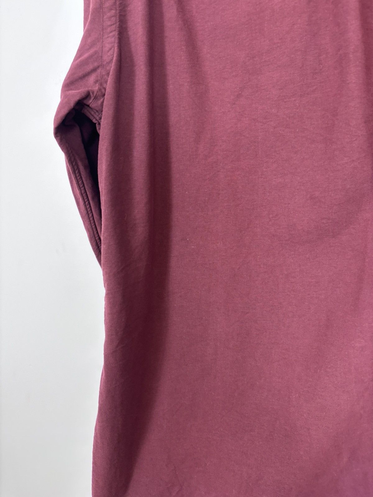 Ralph Lauren Ralph Lauren Men’s Slim Fit Burgundy Long Sleeve Shirt Size US XL / EU 56 / 4 - 20 Thumbnail
