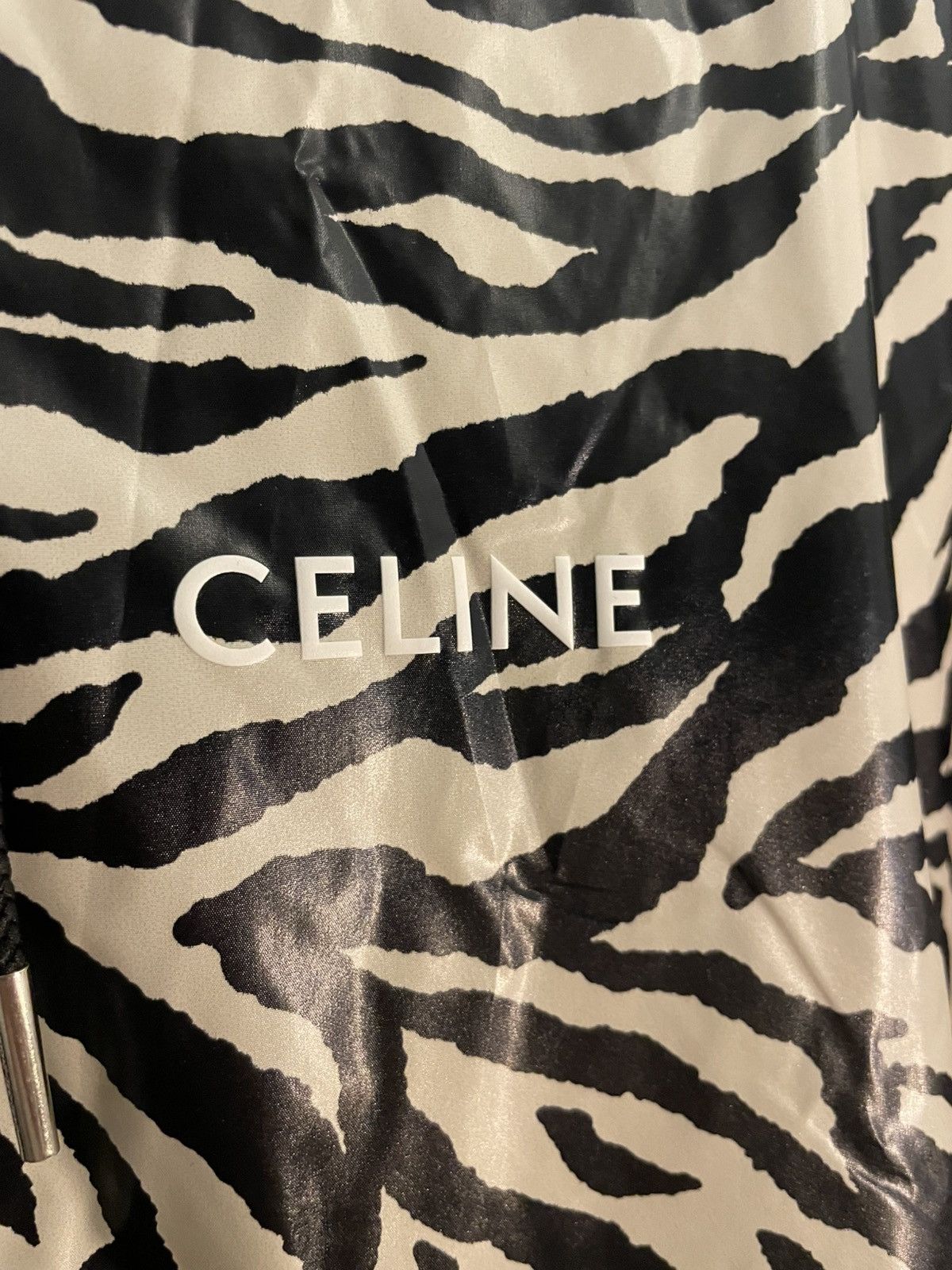 Celine Celine Blouson Jacket Nylon black and Zebra Size US S / EU 44-46 / 1 - 3 Thumbnail