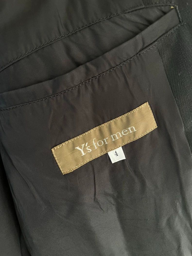 Yohji Yamamoto Yohji YamamotoDark striped jacket 2503-Nextarrow Size US XL / EU 56 / 4 - 3 Thumbnail