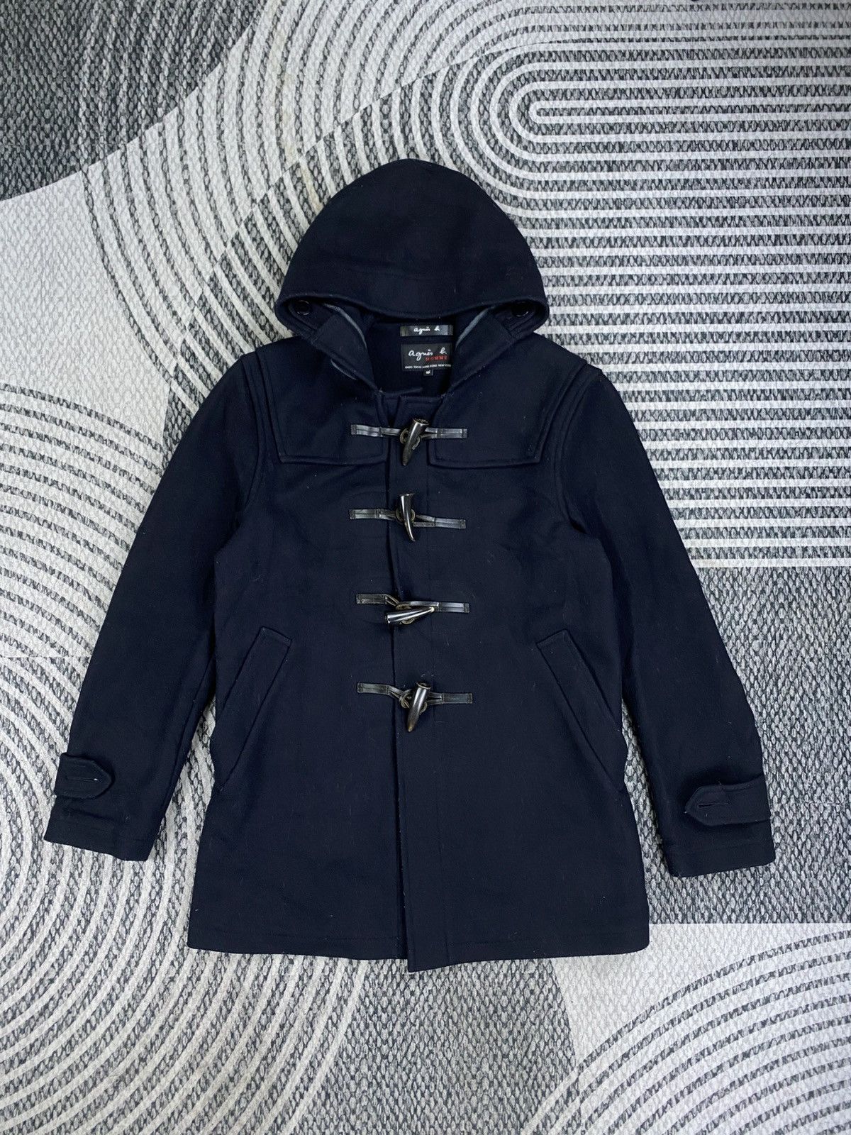 agnes b. Vtg Agnes B Homme Duffle Coat Parkas Size US M / EU 48-50 / 2 - 1 Thumbnail