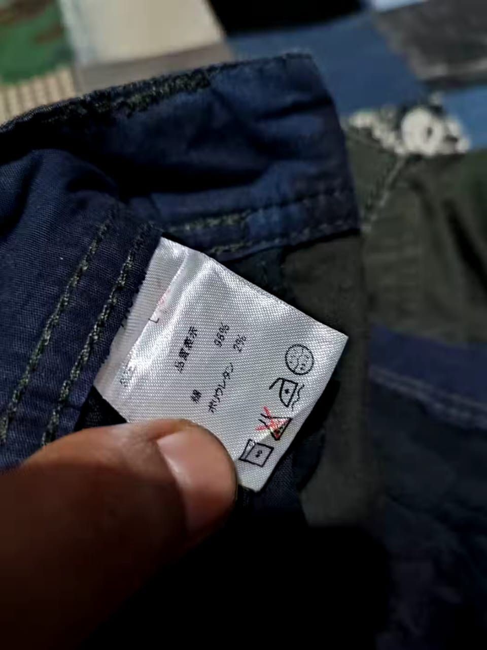 semanticdesign Semantic Design Dark Olive Cargo Multipocket flare Pants Size US 31 - 9 Thumbnail