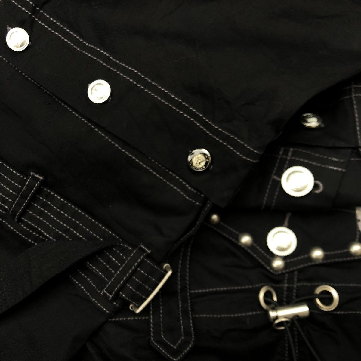 Japanese Brand Algonquins Studded Bondage Multi Pants Size 30" / US 8 / IT 44 - 9 Thumbnail