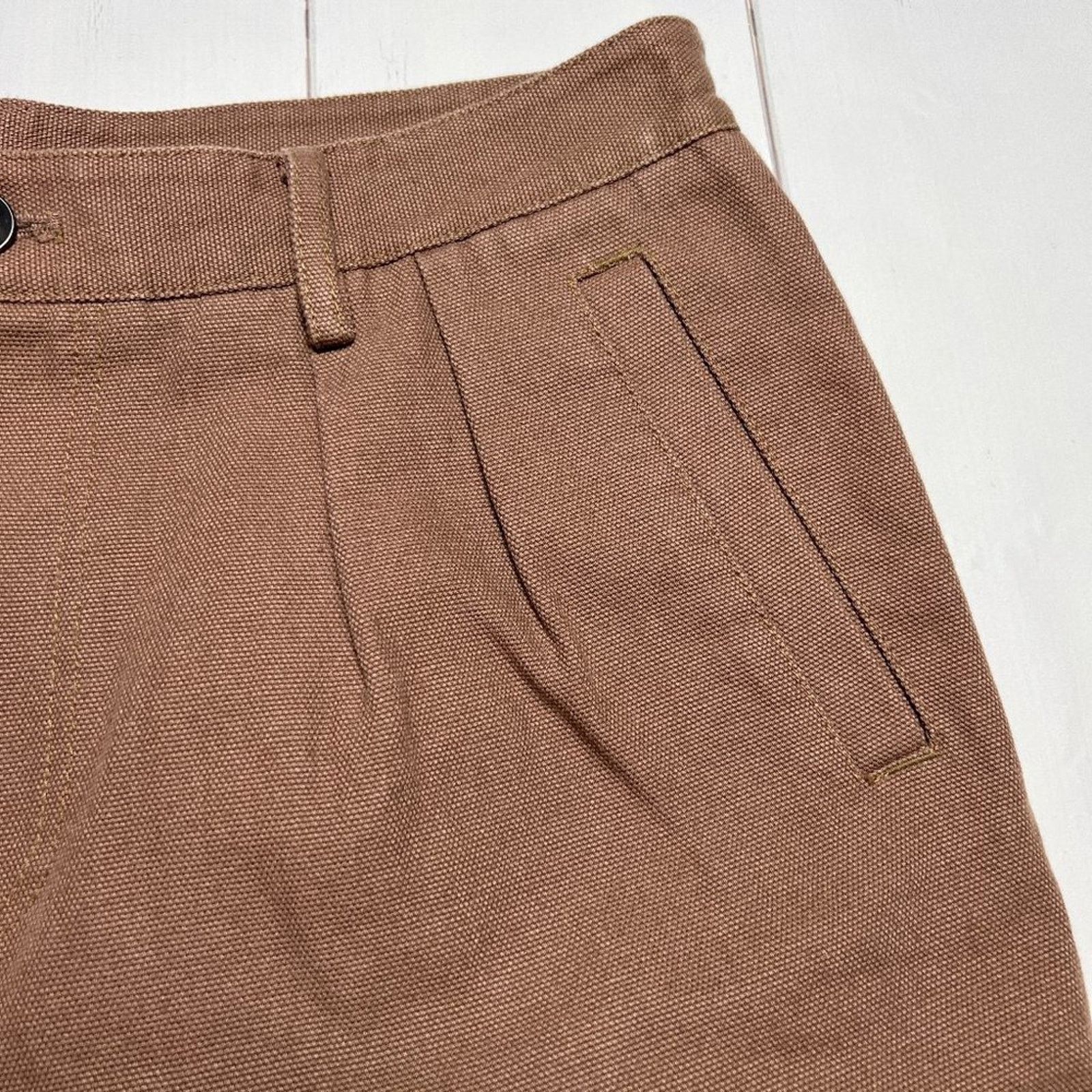 Standard Issue NWT Standard Issue NYC Pleated Utility Shorts SIZE 34 Oak Size US 34 / EU 50 - 7 Thumbnail
