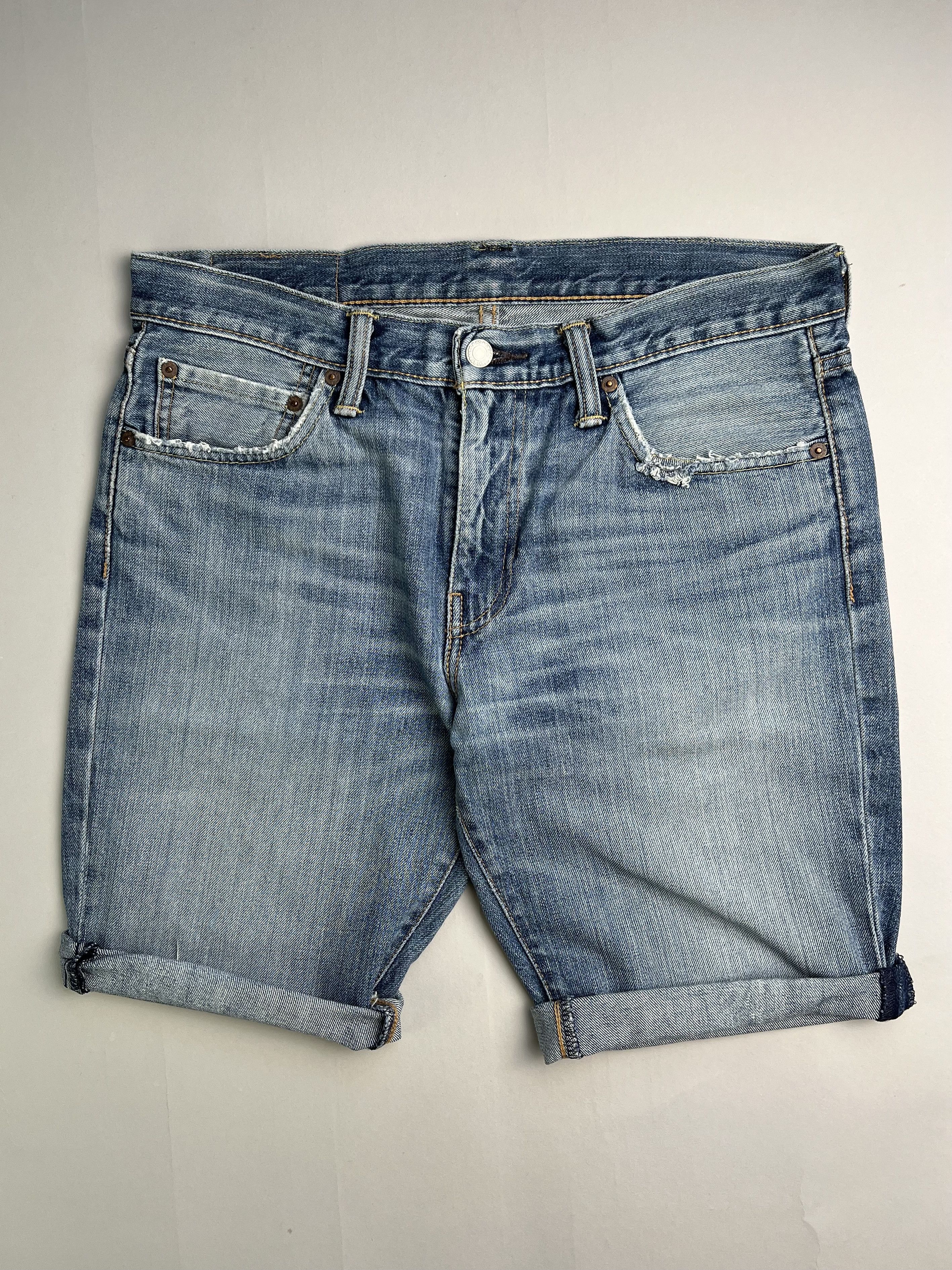 Levi's Levis 511 Jeans Shorts Light Wash W32 Size US 32 / EU 48 - 1 Thumbnail