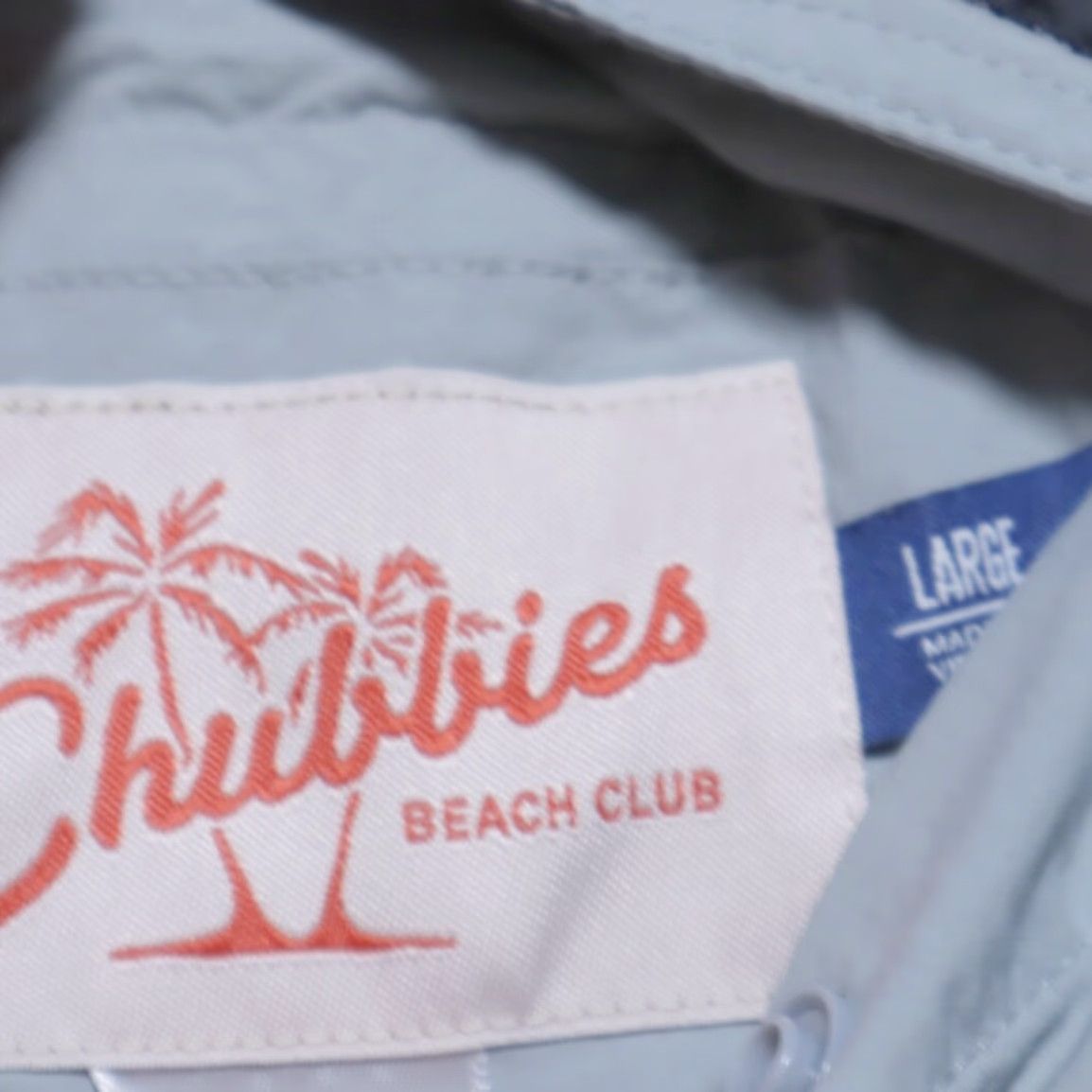 Chubbies Chubbies Reversible Fleece Fair Isle Colorblock Mock Sweatshirt Gray Men L Shirt Size US L / EU 52-54 / 3 - 5 Thumbnail