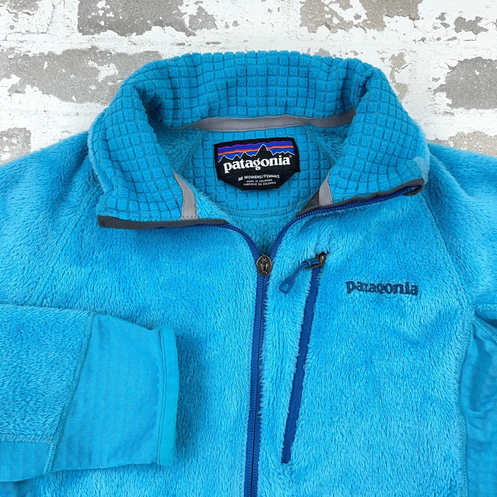Patagonia Patagonia Jacket Women Medium Blue Fleece Full Zip R Series Sweater READ DAMAGED Size M / US 6-8 / IT 42-44 - 6 Thumbnail