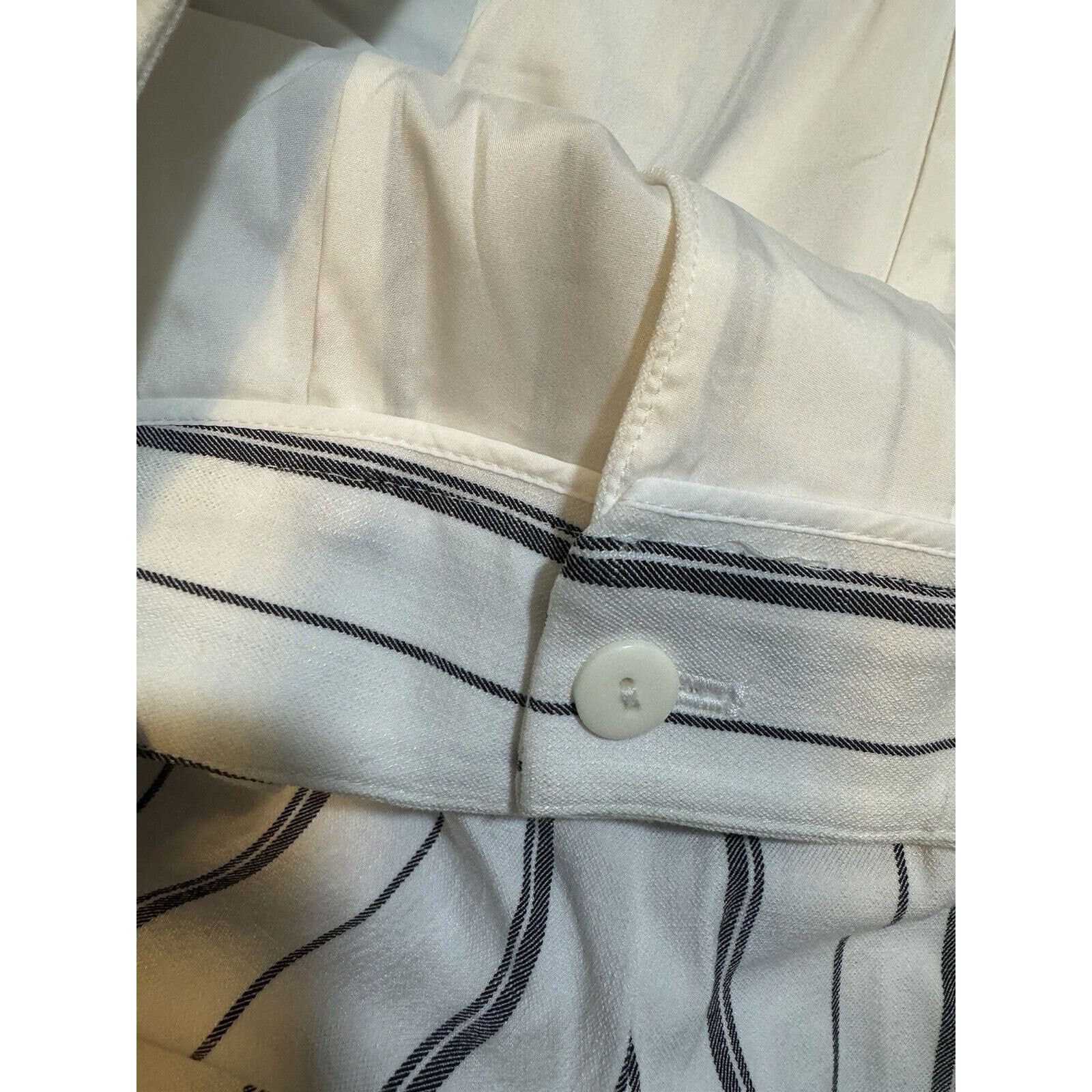 Calvin Klein Calvin Klein Striped Slim Leg Dress Pants Trousers Size 8 Size 30" / US 8 / IT 44 - 9 Thumbnail