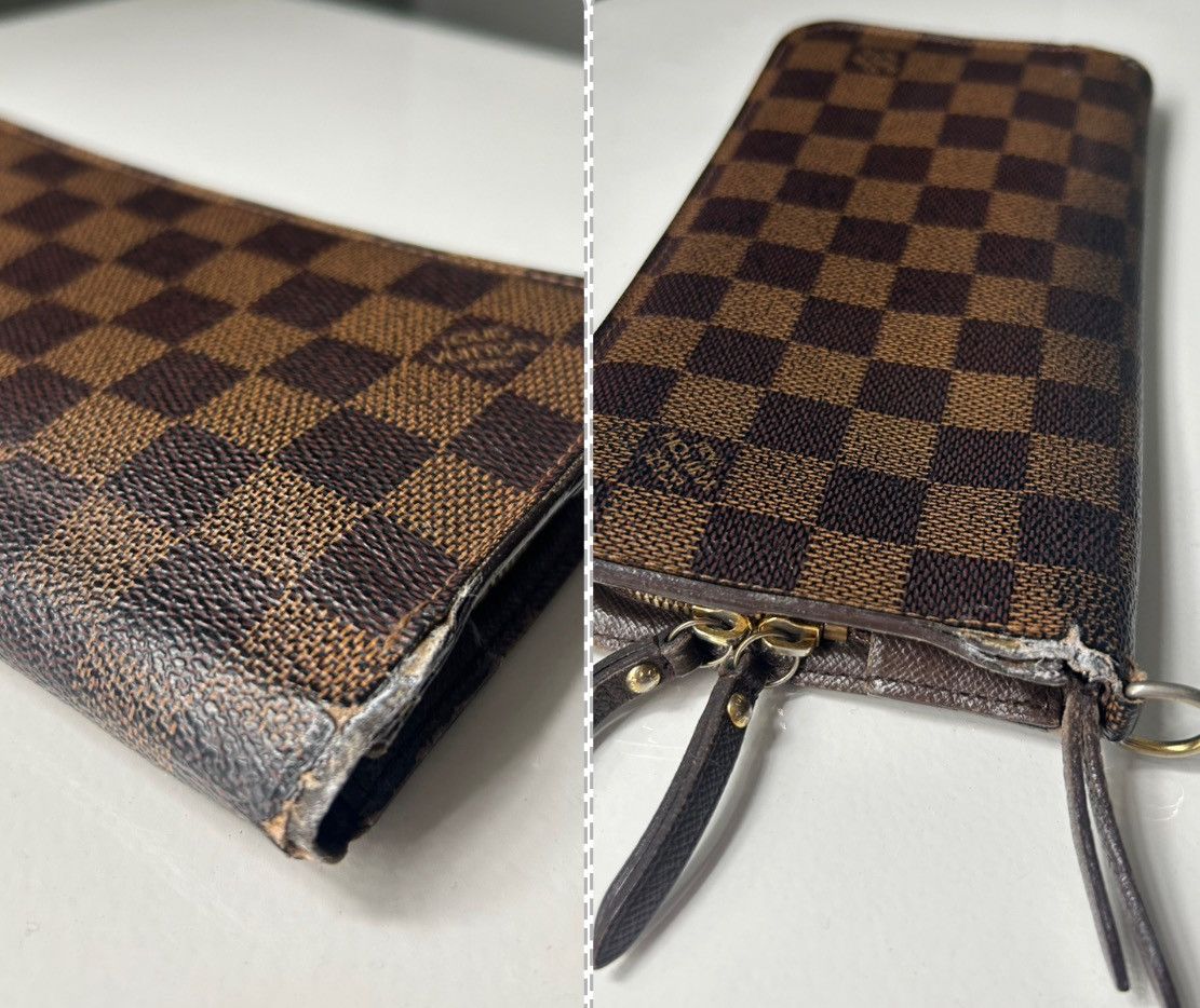 Louis Vuitton Louis Vuitton Damier Ebene Leather Insolite Zippy Wallet Size ONE SIZE - 13 Thumbnail