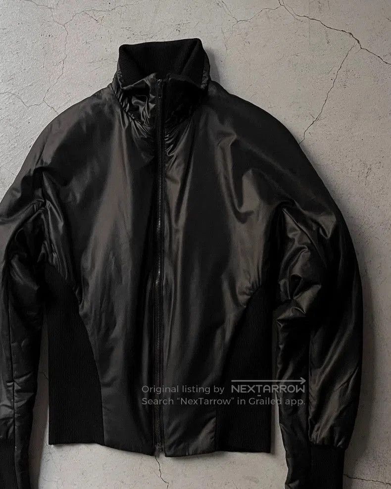 Helmut Lang HELMUT LANG 2003AW Wool Rib Bomber Jacket. Size US XS / EU 42 / 0 - 5 Thumbnail