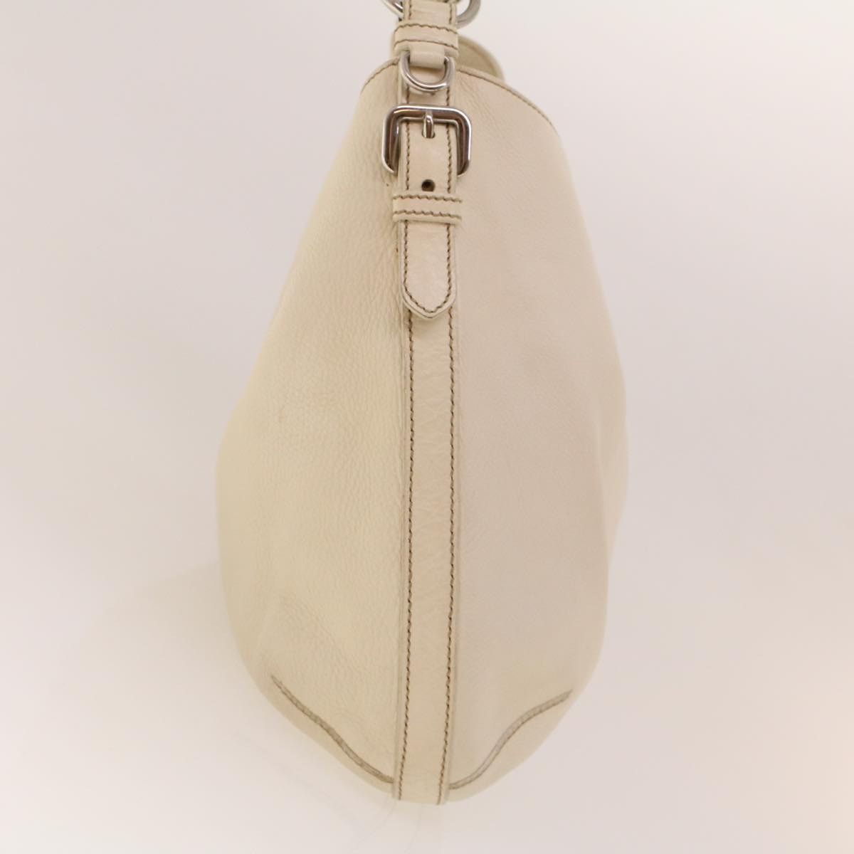 Prada PRADA Shoulder Bag Leather White Size ONE SIZE - 4 Thumbnail