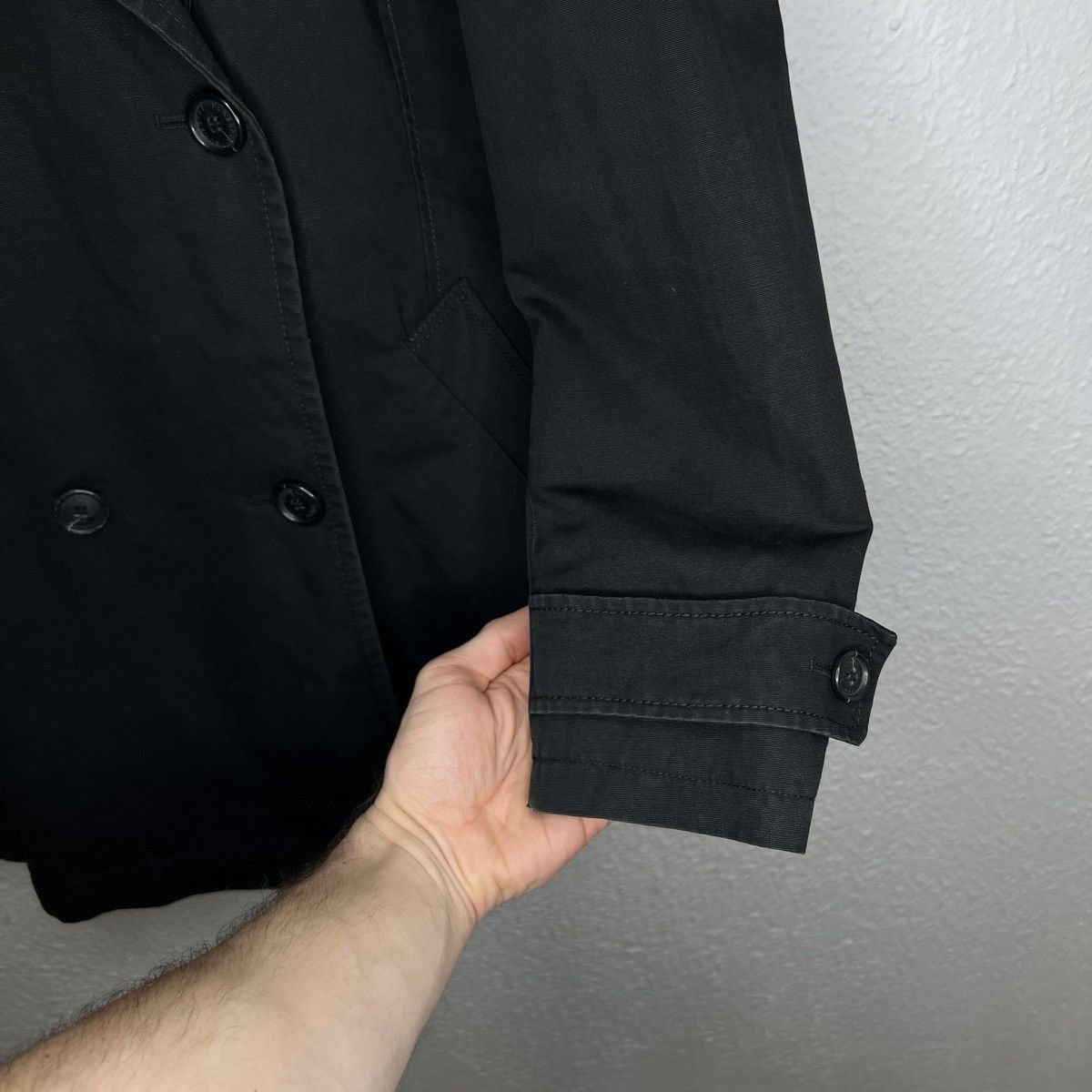 Burberry Burberry London Trench Coat Black Nova Chceck Jacket Size M / US 6-8 / IT 42-44 - 5 Thumbnail