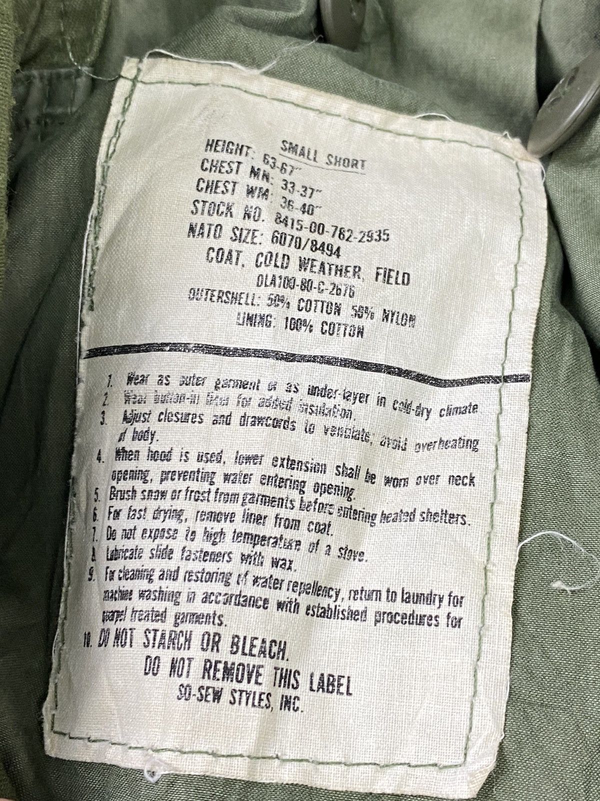 Vintage Vintage 80s Military Jacket Size US L / EU 52-54 / 3 - 17 Thumbnail