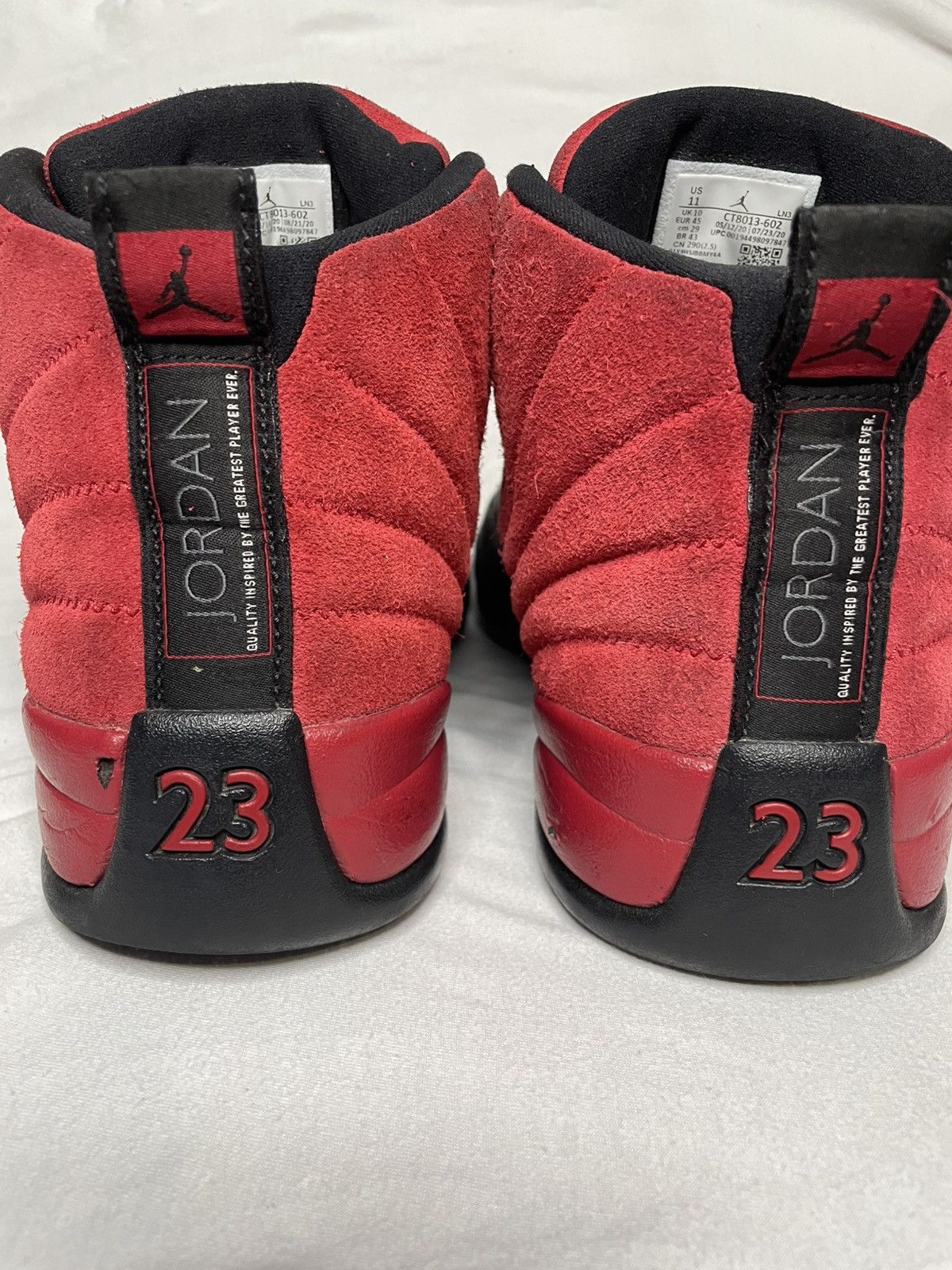 Jordan Brand jordan 12s reverse flu game Size US 11 / EU 44 - 5 Thumbnail