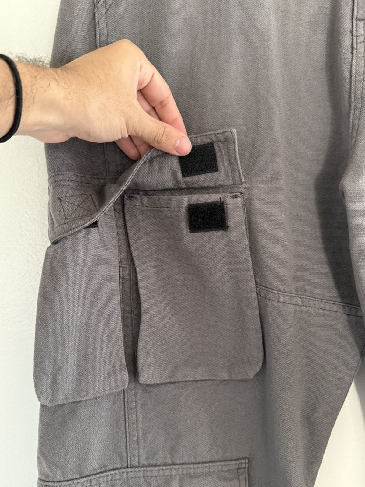 Martine Rose Martine Rose 11 Pocket Twist Seam Work Cargo Pants Gray Size US 30 / EU 46 - 13 Thumbnail