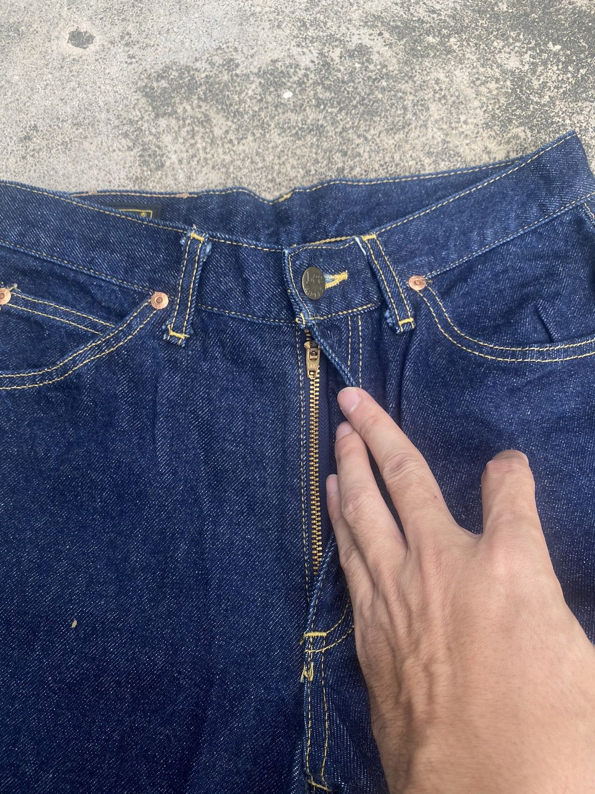 Japanese Brand × Lee × Vintage Flare Jeans Lee Sanforized Shrunk Bootcut Size US 29 - 11 Thumbnail