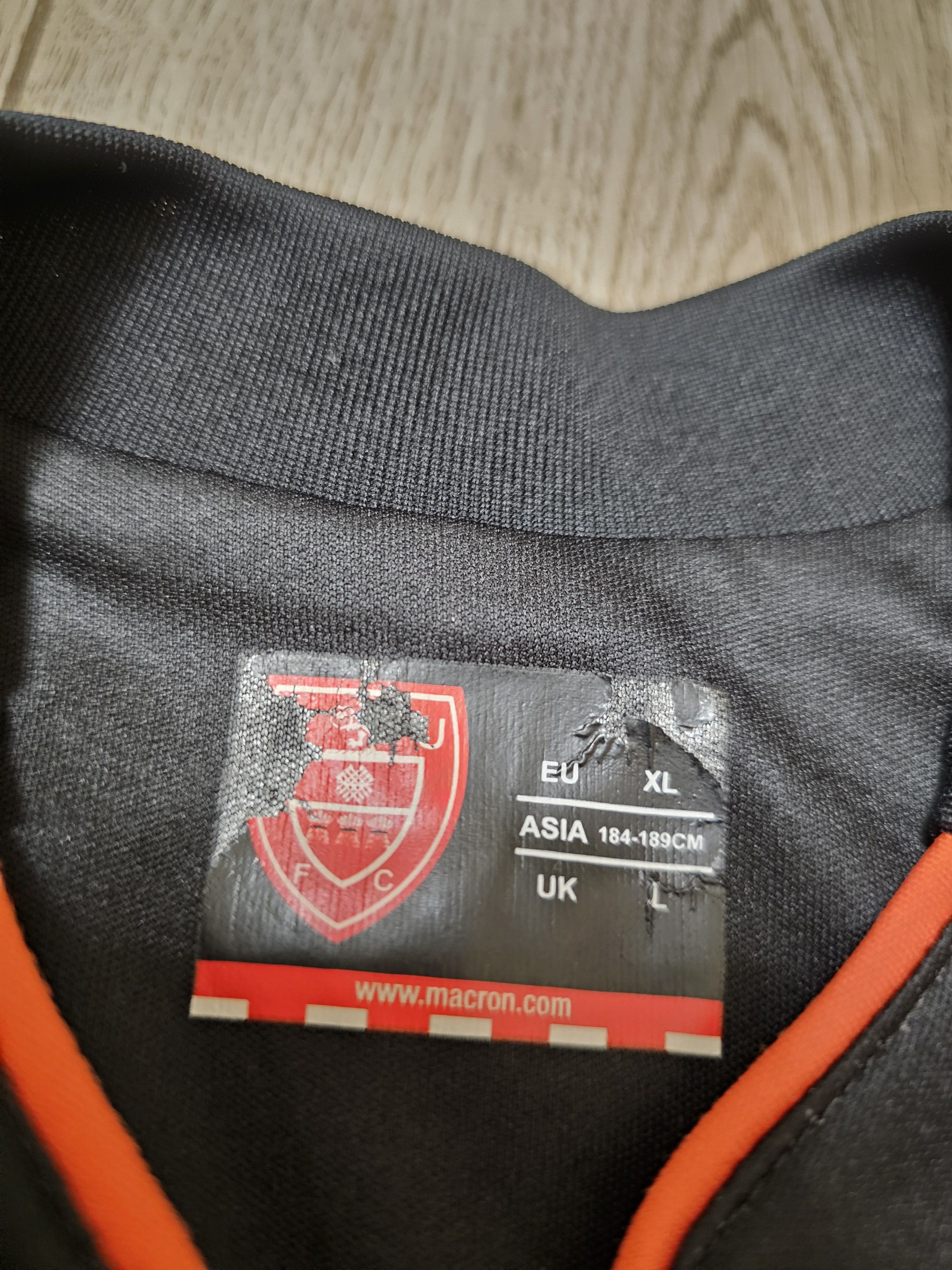 Macron SHEFFIELD UNITED 2012 2013 AWAY FOOTBALL SHIRT SOCCER JERSEY Size US L / EU 52-54 / 3 - 9 Thumbnail
