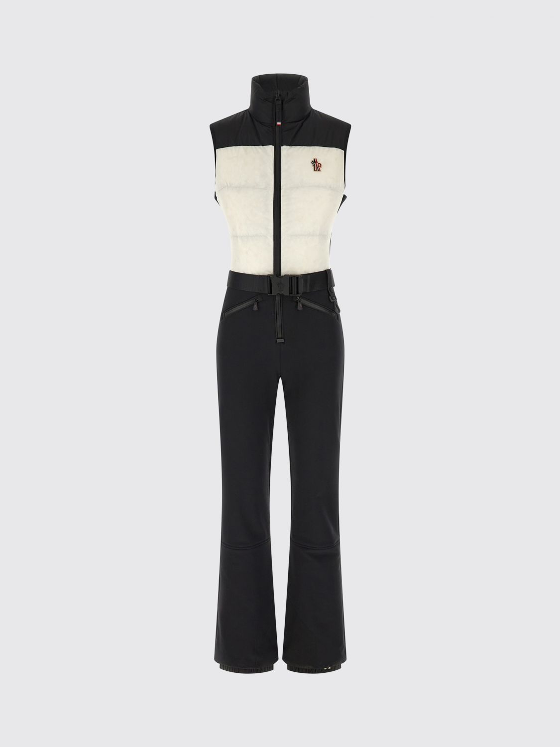 Moncler Moncler Jumpsuit Woman White Size L / US 10 / IT 46 - 1 Preview