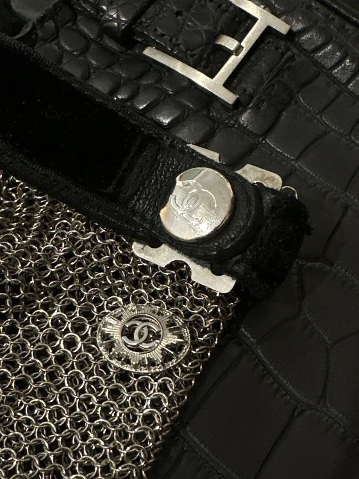 Chanel CHANEL CHAIN LINK GLOVES Size ONE SIZE - 5 Thumbnail