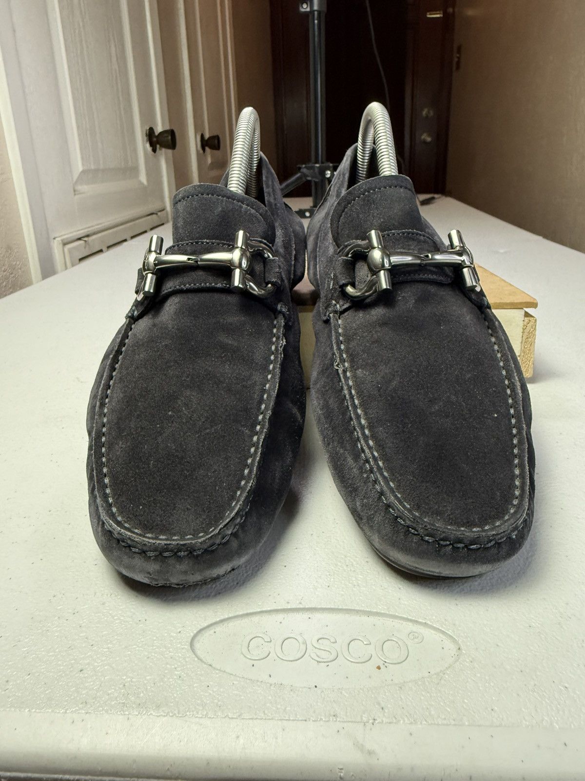Salvatore Ferragamo Salvatore Ferragamo Parigi Gancini Driving Loafers Size 7 Size US 7 / EU 40 - 2 Thumbnail