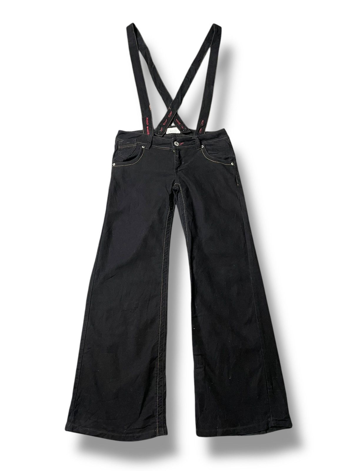 Japanese Brand × Seditionaries × Vintage Vintage AVICE Gothic Flare Jeans Bondage (78) Size US 32 / EU 48 - 1 Thumbnail