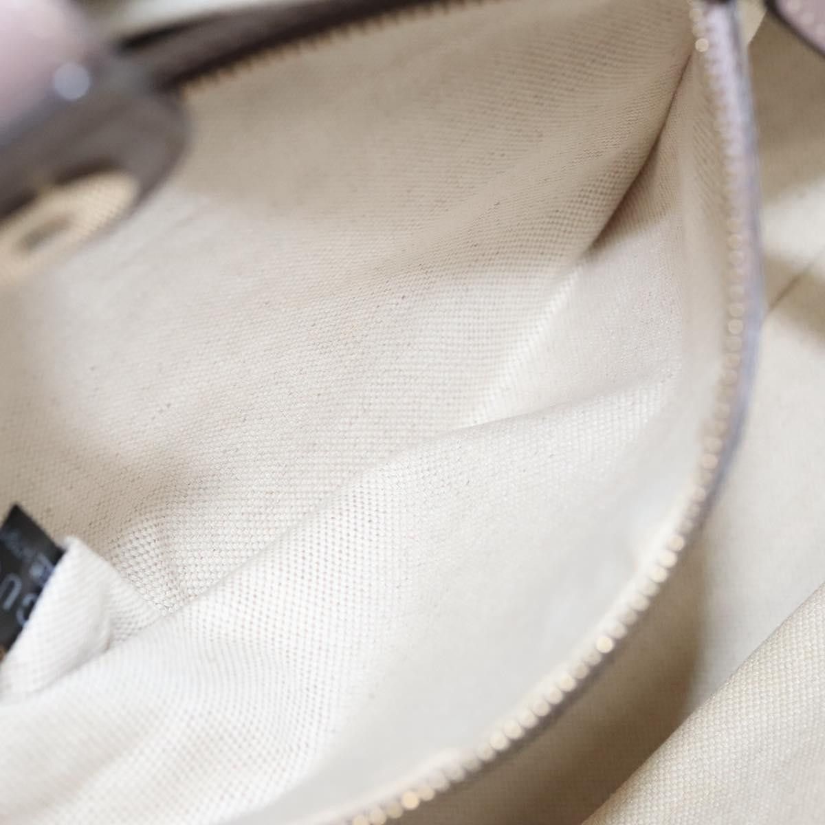 Gucci GUCCI GG Canvas Tote Bag Beige Gold Size ONE SIZE - 20 Thumbnail