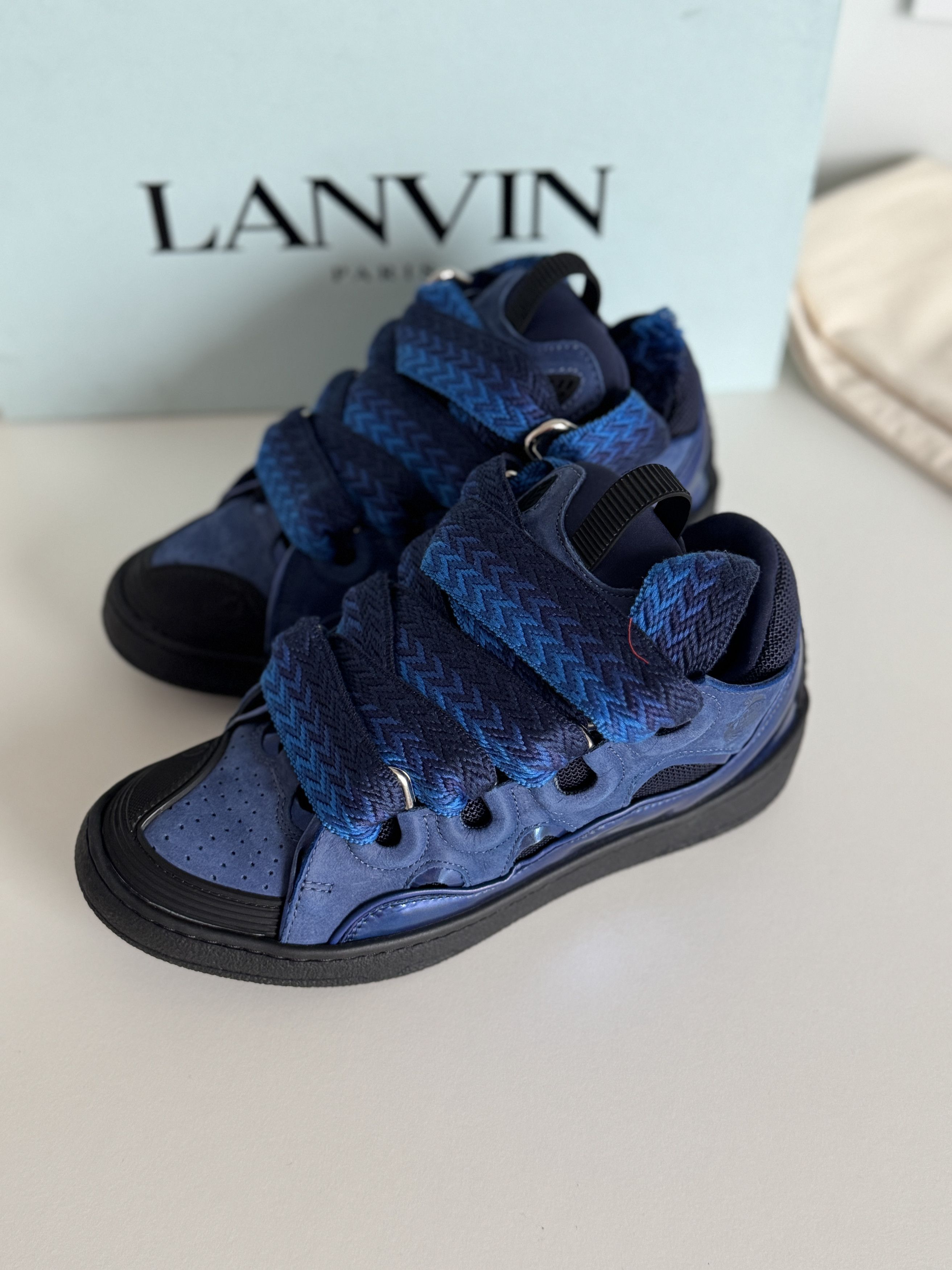 Lanvin Lanvin Curb sneakers Size US 7 / IT 37 - 3 Thumbnail
