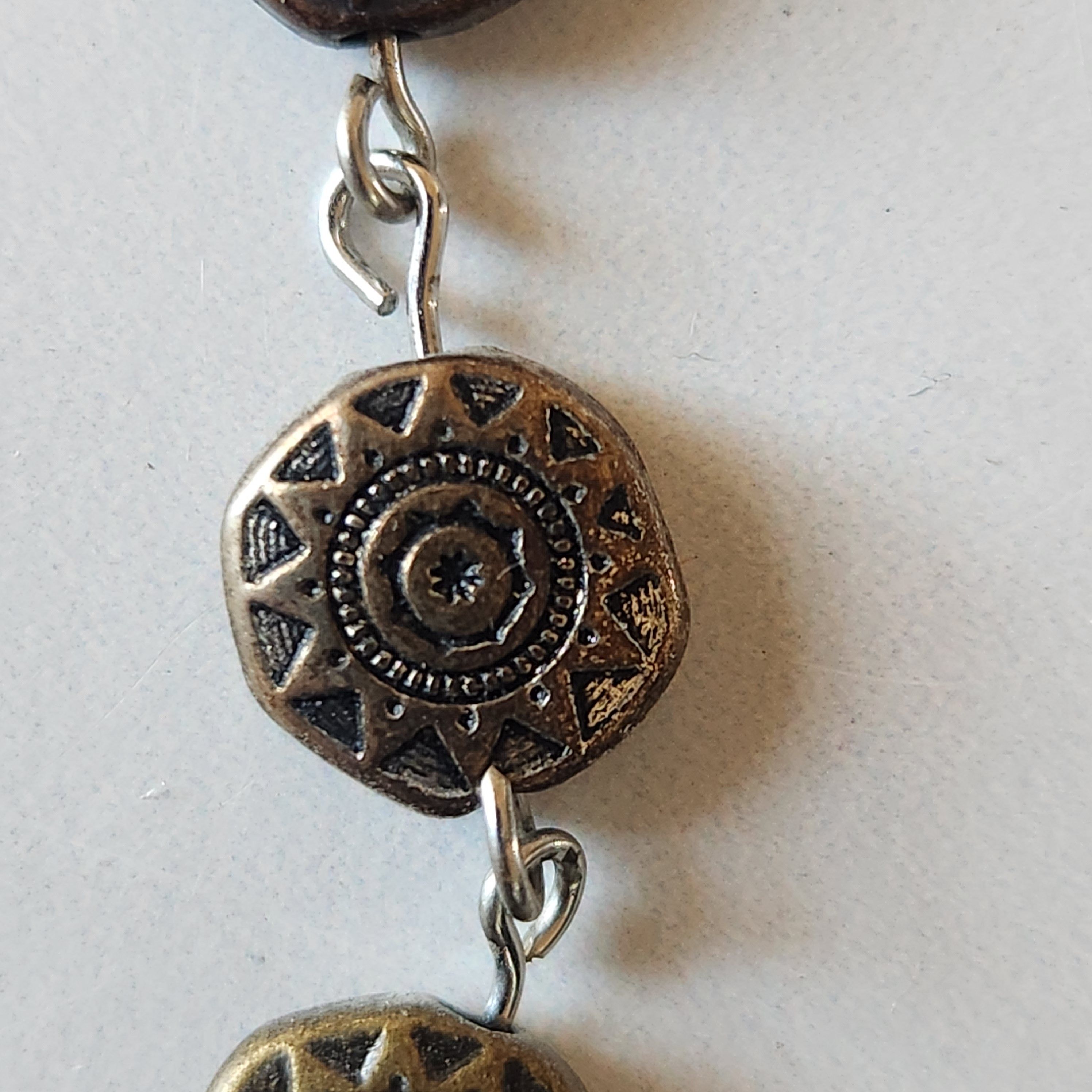 Modern Amusement Swirl twirl 3 small coin earrings silver Size ONE SIZE - 1 Thumbnail
