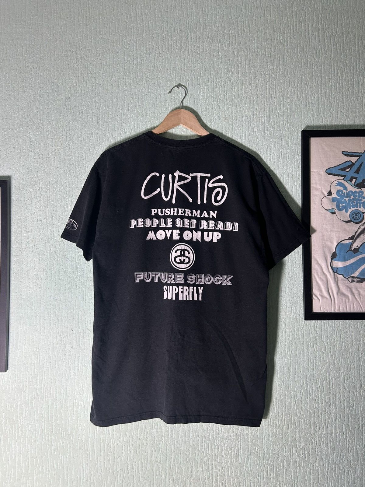 Stussy Stussy Curtis World Tour Tee Size US L / EU 52-54 / 3 - 2 Thumbnail
