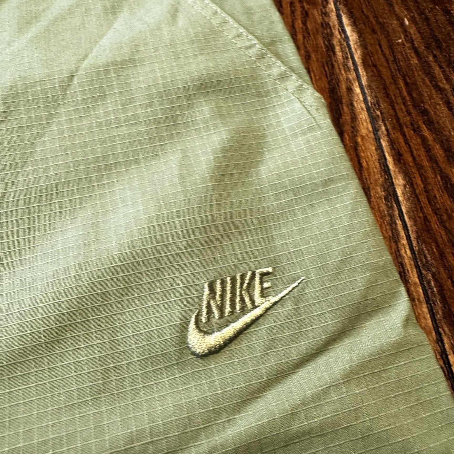Nike Nike Club Mens Pants 38x30 Cargo Stretch FZ5765-386 Oil Green Regular Inseam 30in NWT Size US 38 / EU 54 - 4 Thumbnail