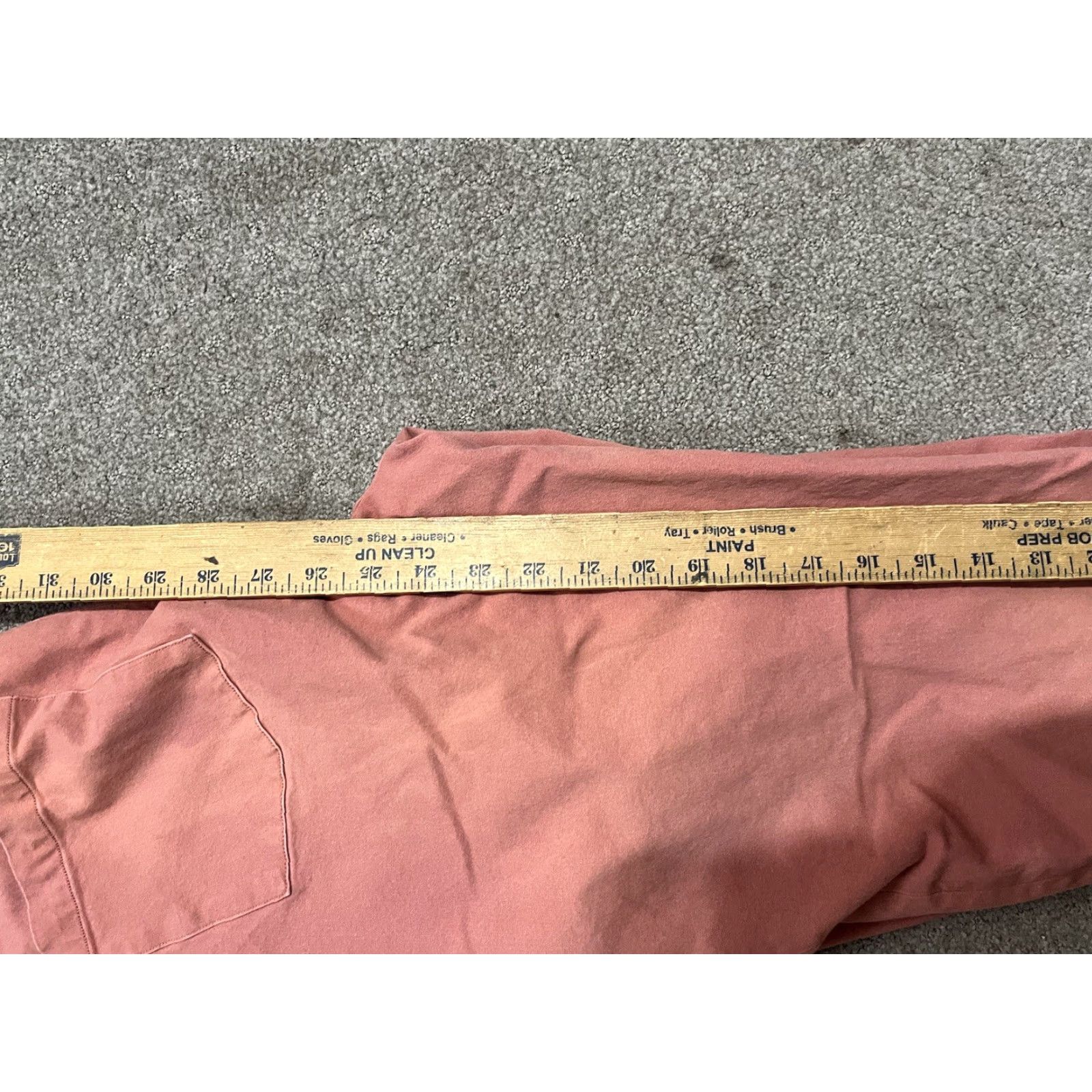 Spanx Spanx Leggings Womens XL Pink Denim Pull On Stretch Ankle 26 in Inseam Size 40" / US 18 - 6 Thumbnail
